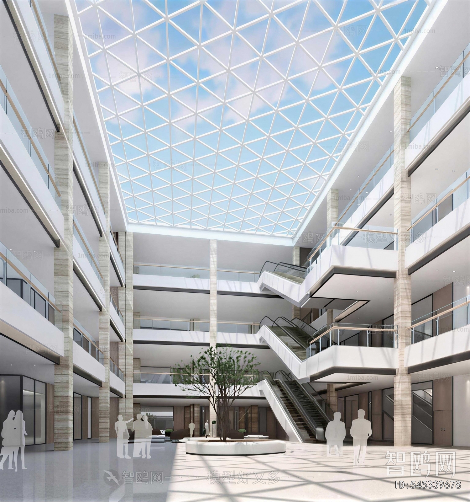 Modern Shopping Mall