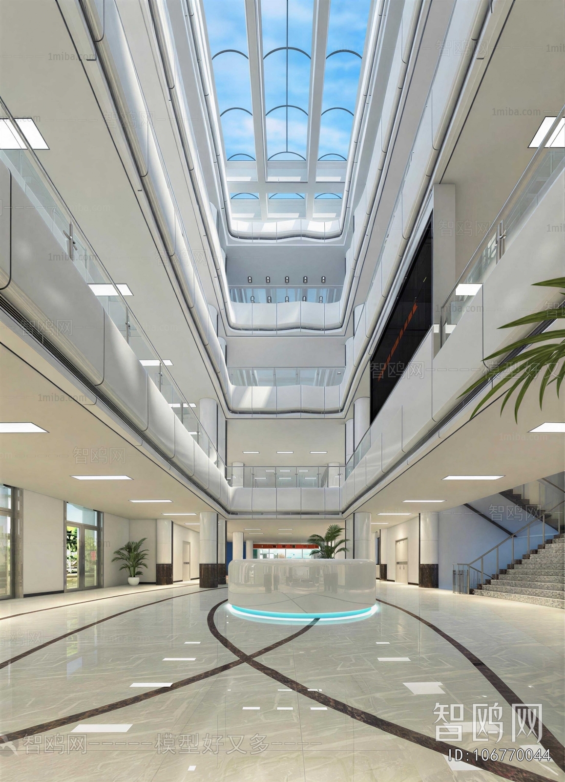 Modern Shopping Mall