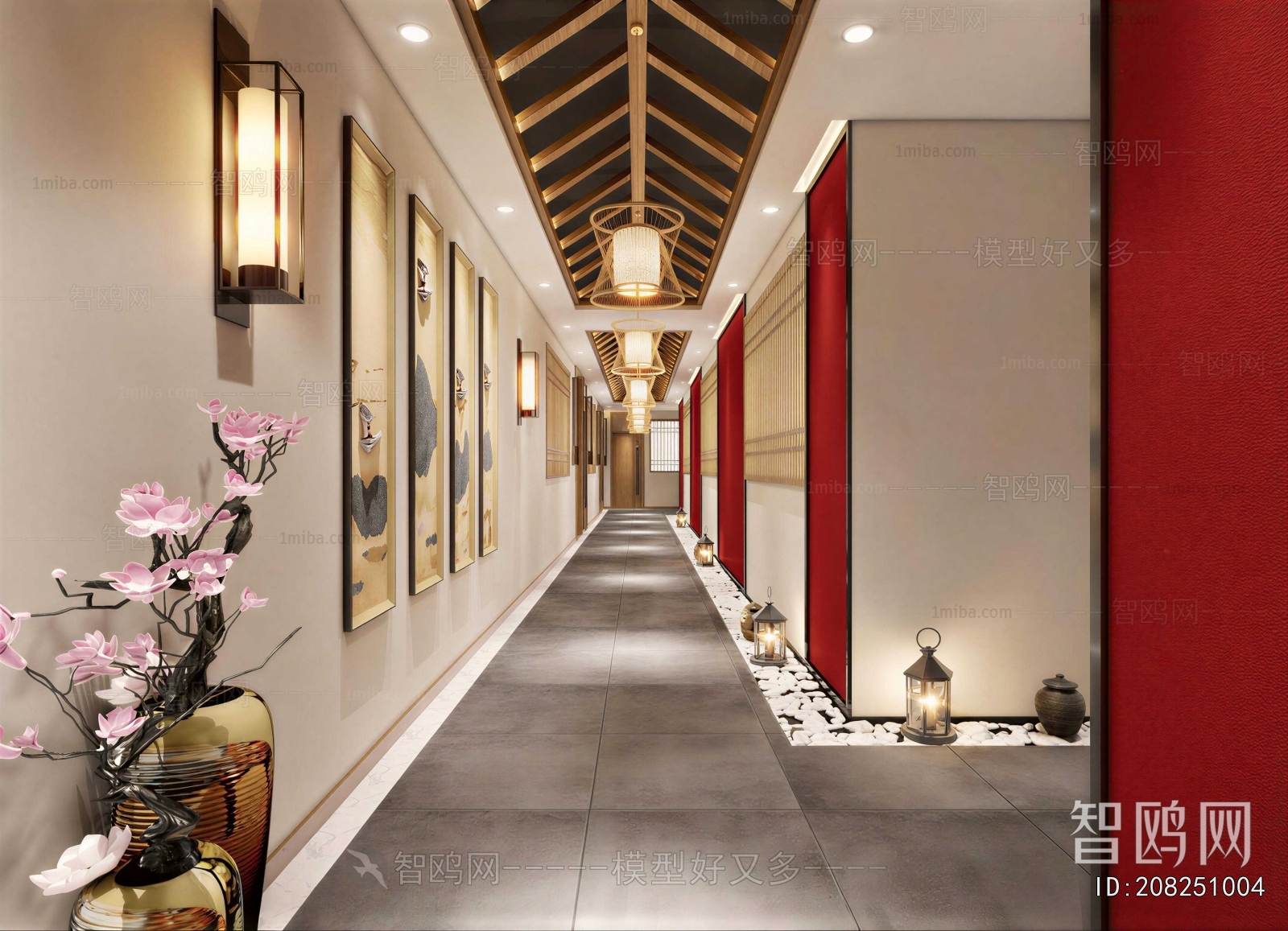 New Chinese Style Corridor