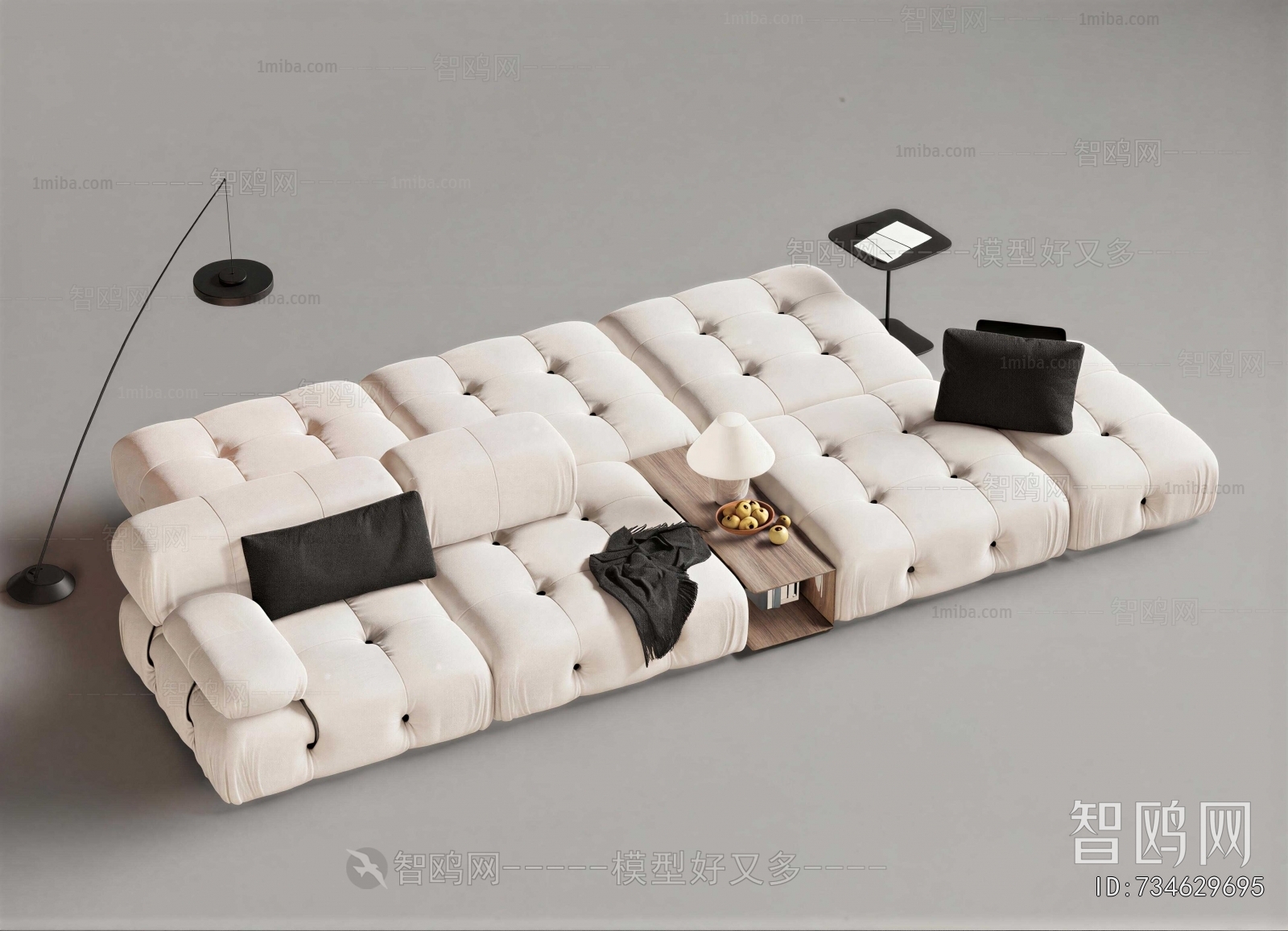 Modern Multi Person Sofa
