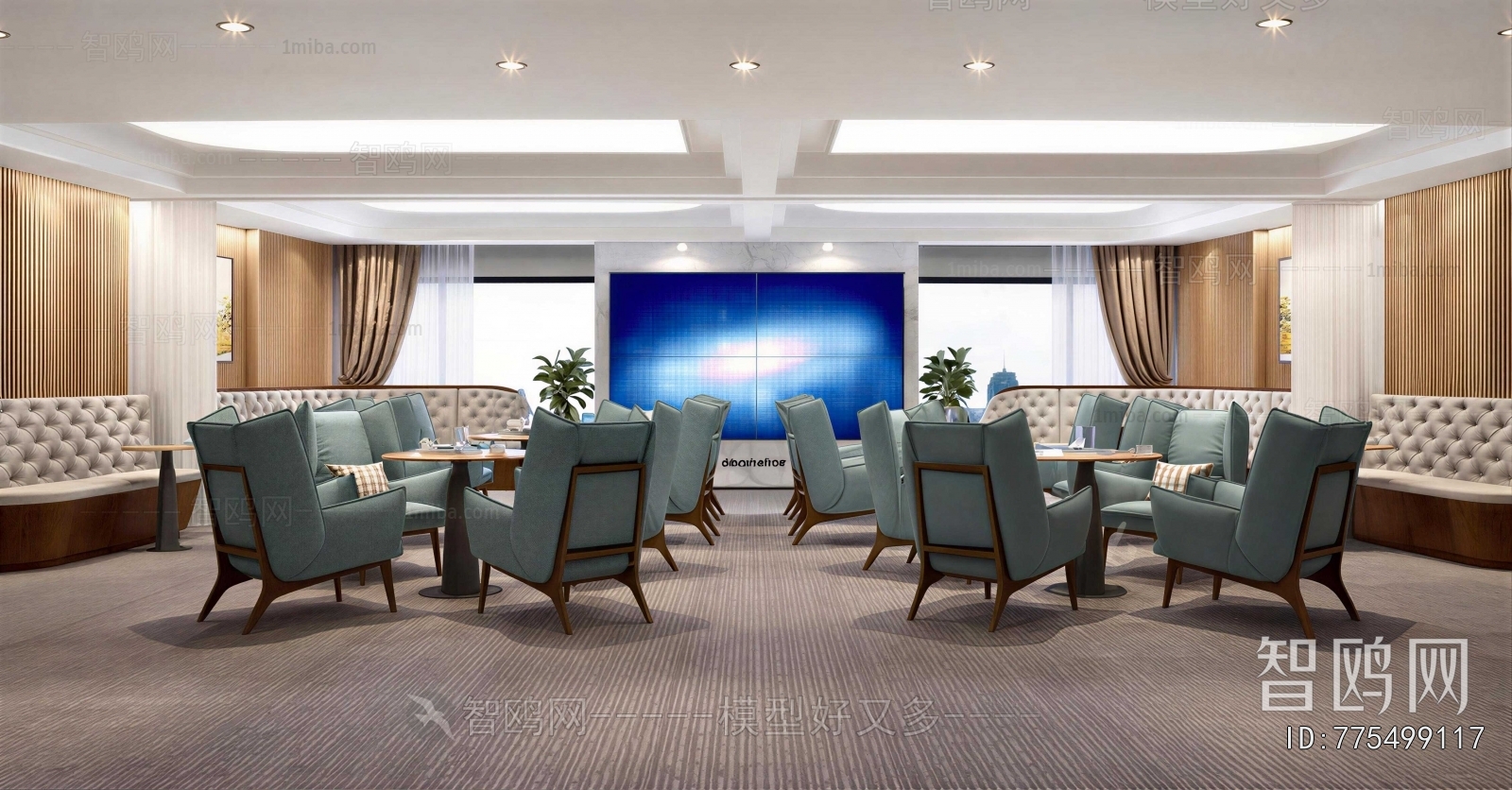 Modern Reception Room