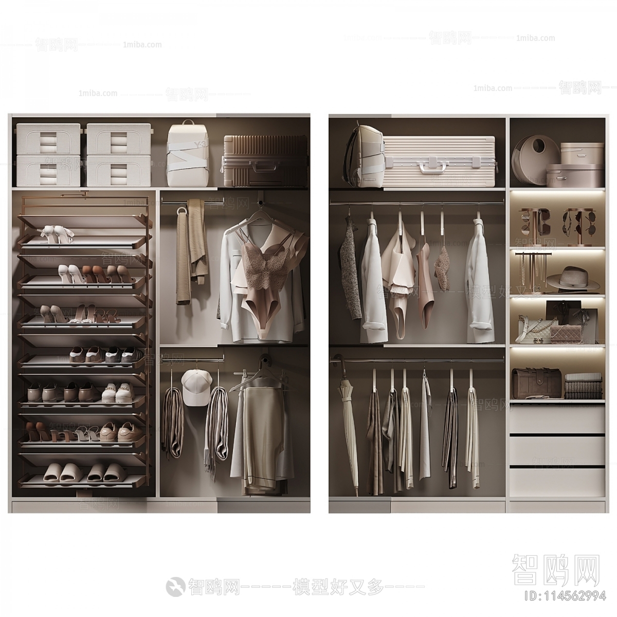 Modern The Wardrobe