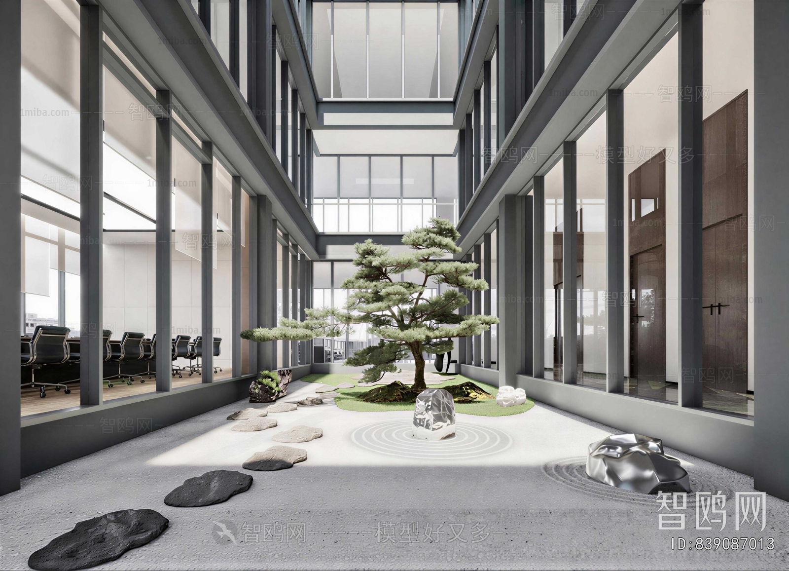 New Chinese Style Courtyard/landscape