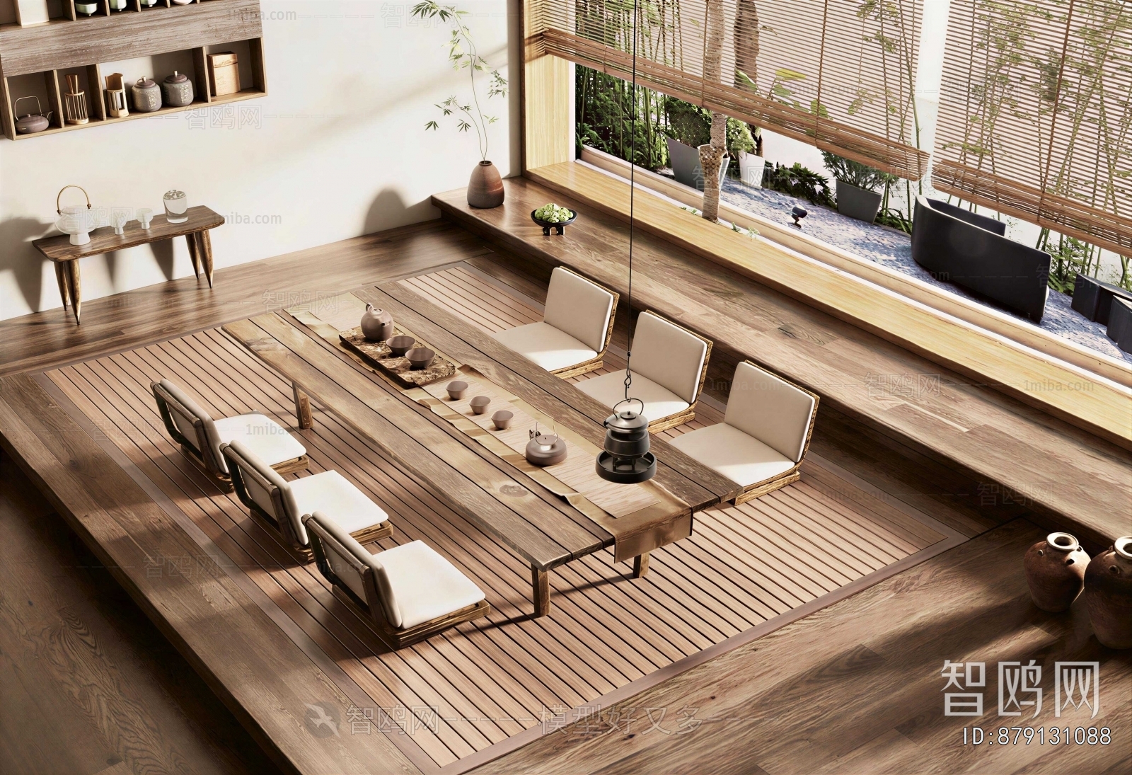 Japanese Style Tea Tables And Chairs