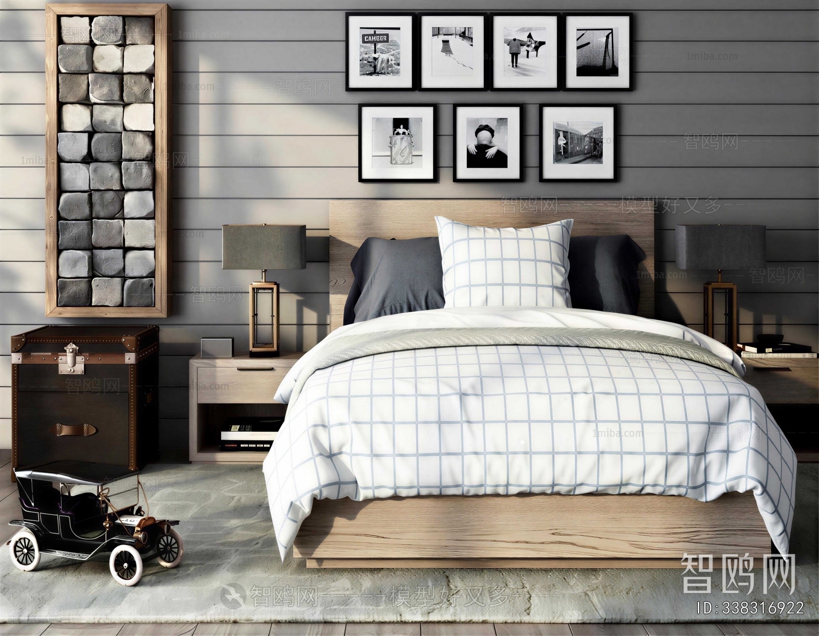 Modern Double Bed