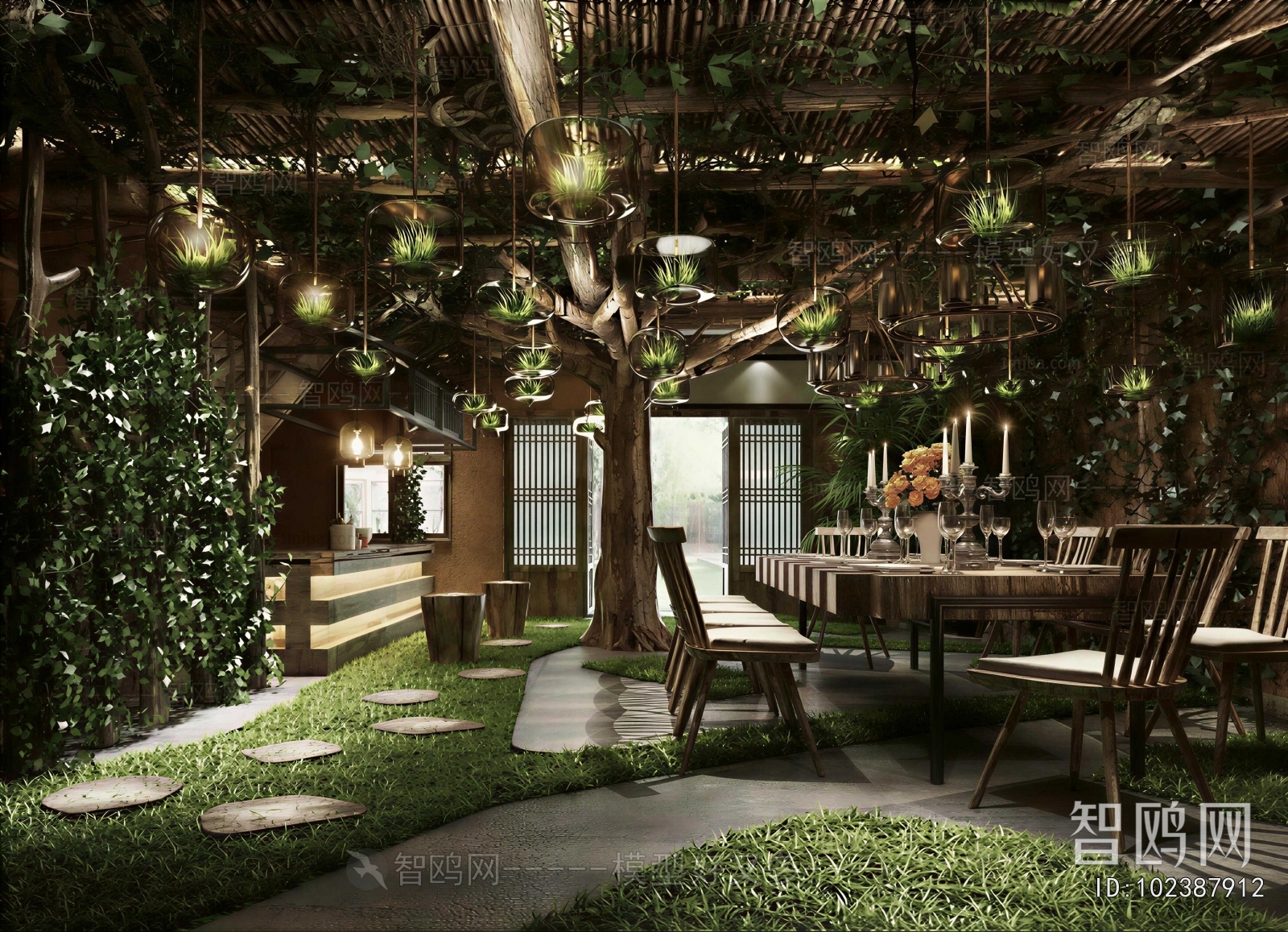 Modern Restaurant