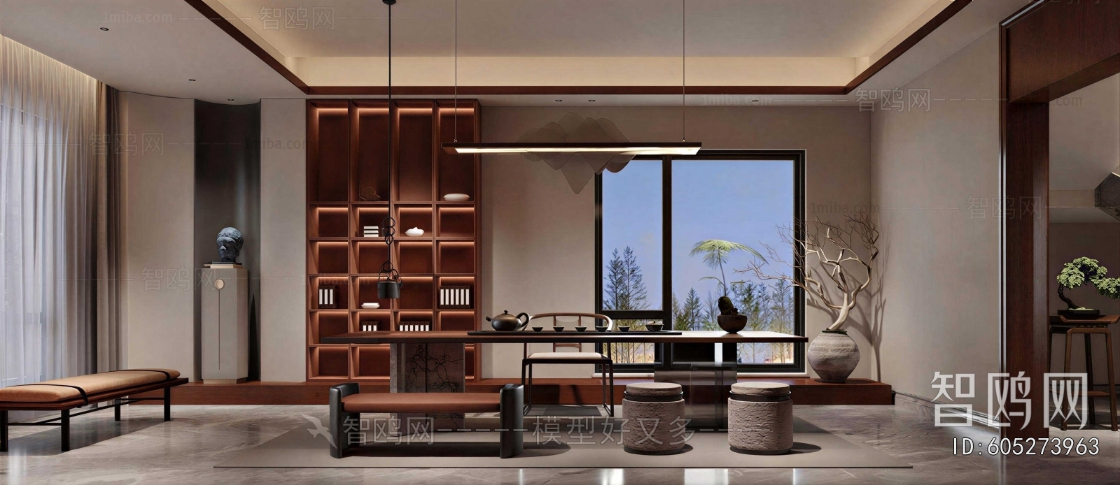 New Chinese Style Tea House
