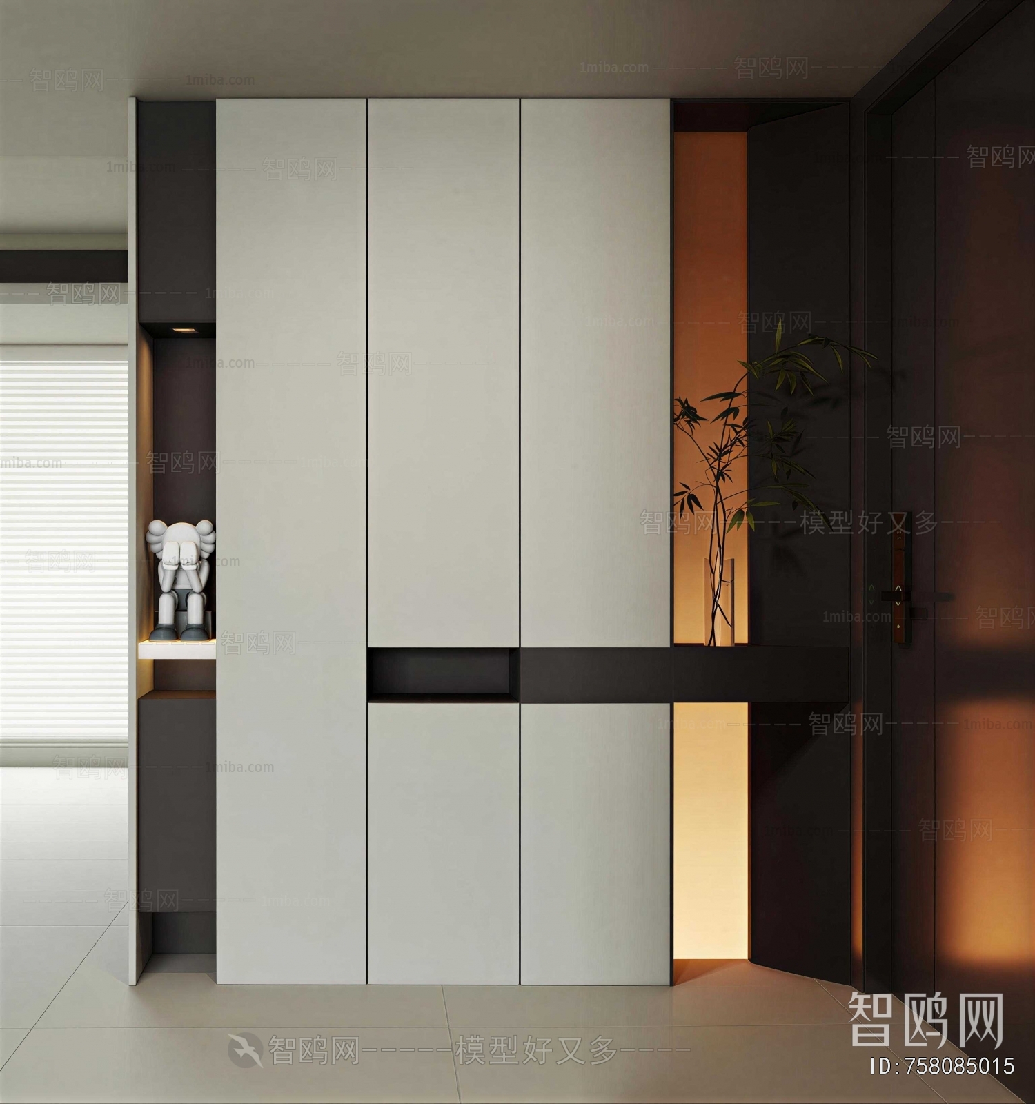 Modern Shoe Cabinet