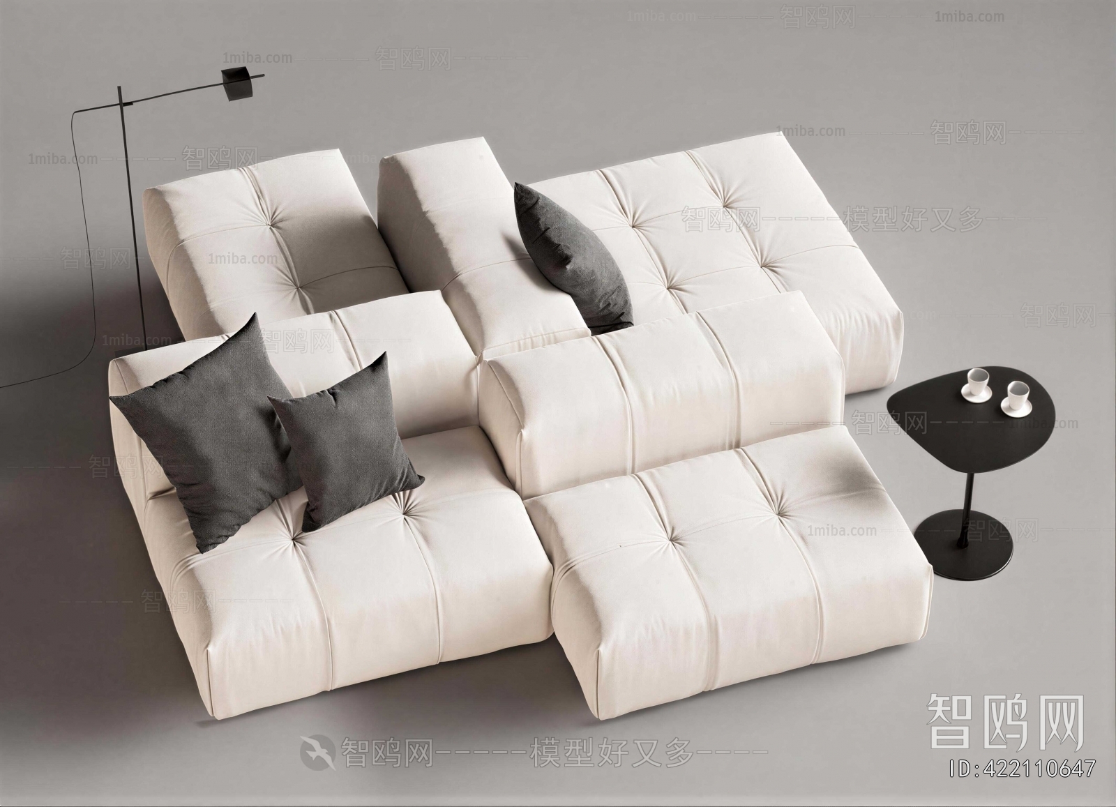 Modern Multi Person Sofa