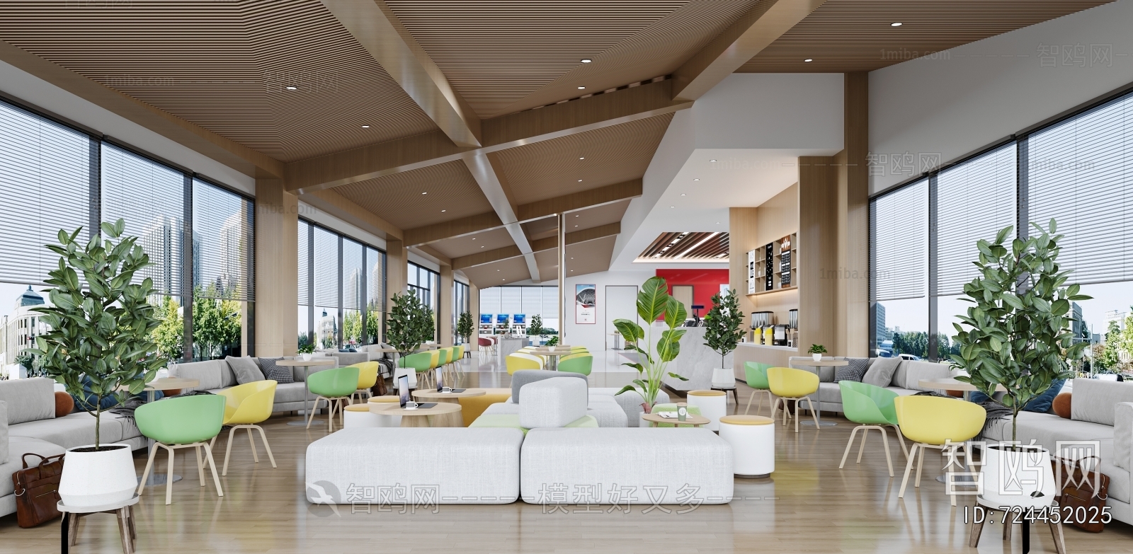 Modern Office Exhibition Hall