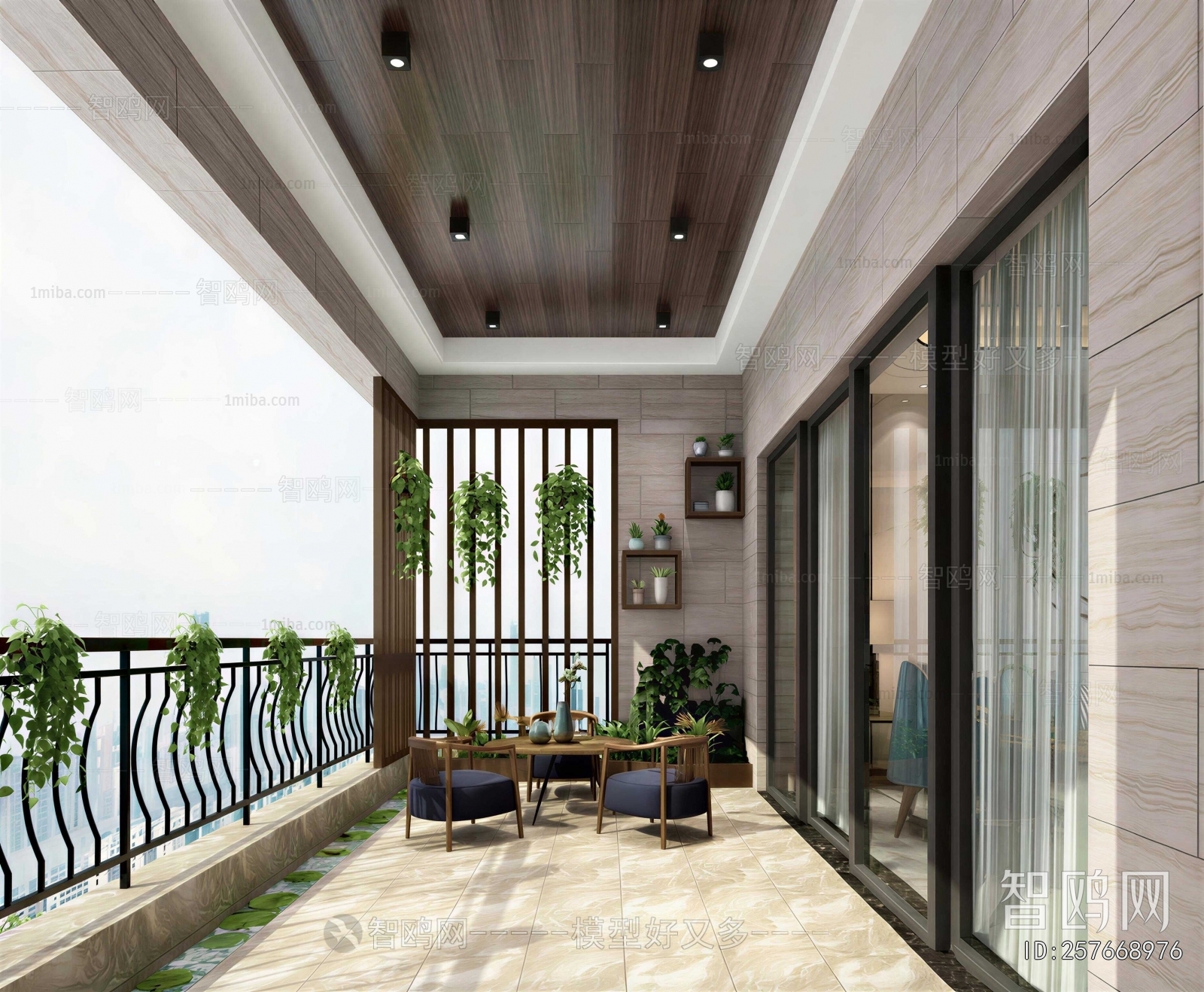 Modern Leisure Balcony