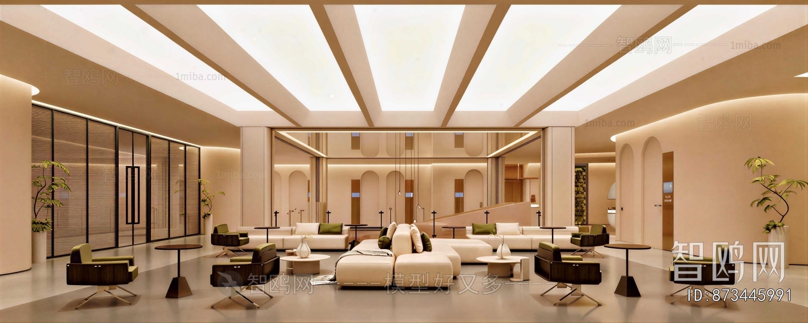Modern Office Rest Area