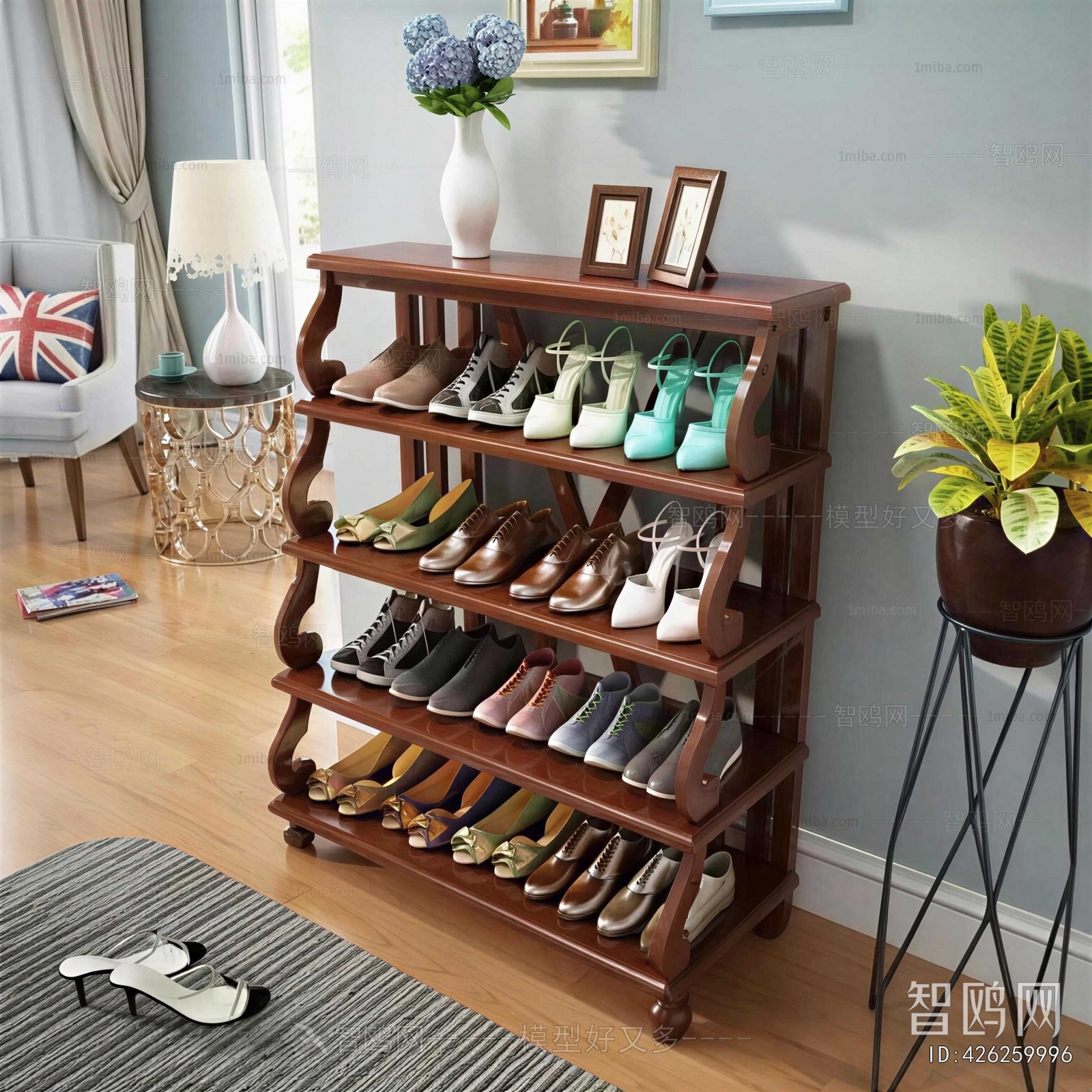 Modern Shoe Cabinet