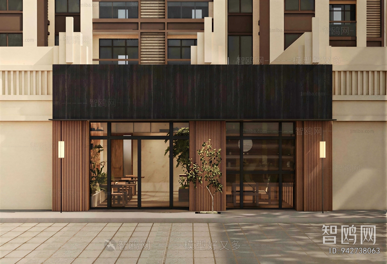 Modern Facade Element