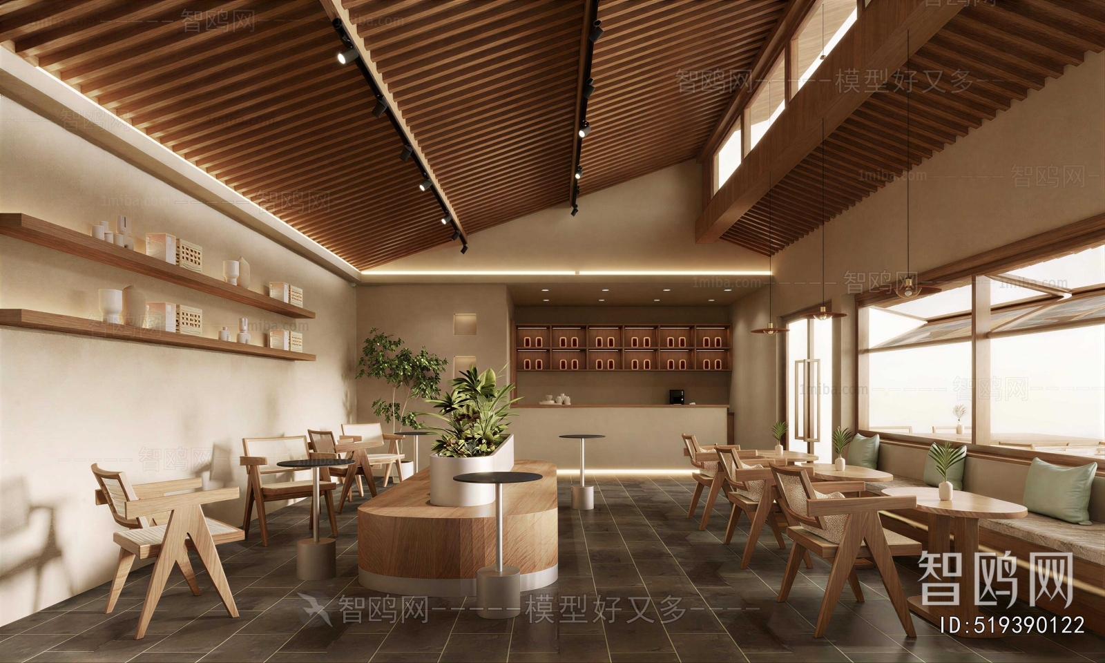 Wabi-sabi Style Cafe