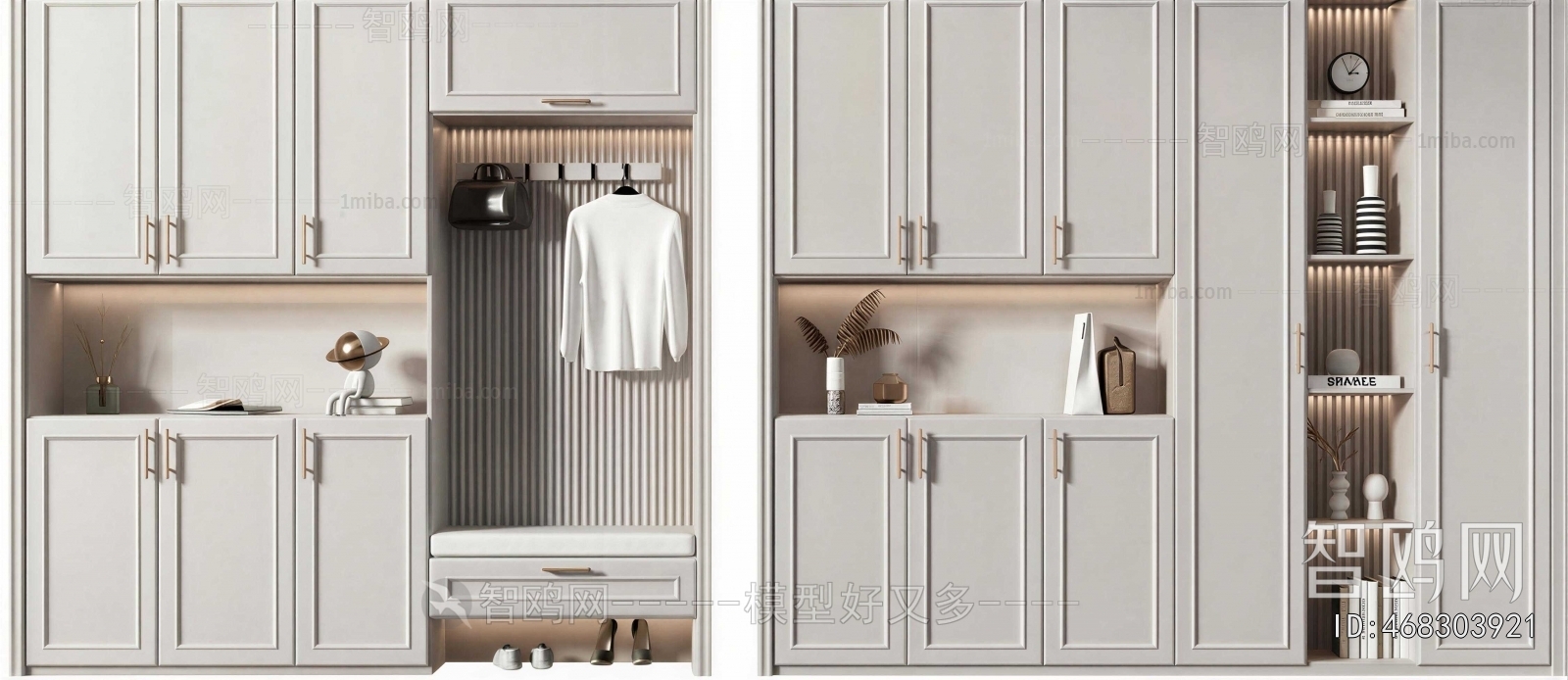 Modern Shoe Cabinet