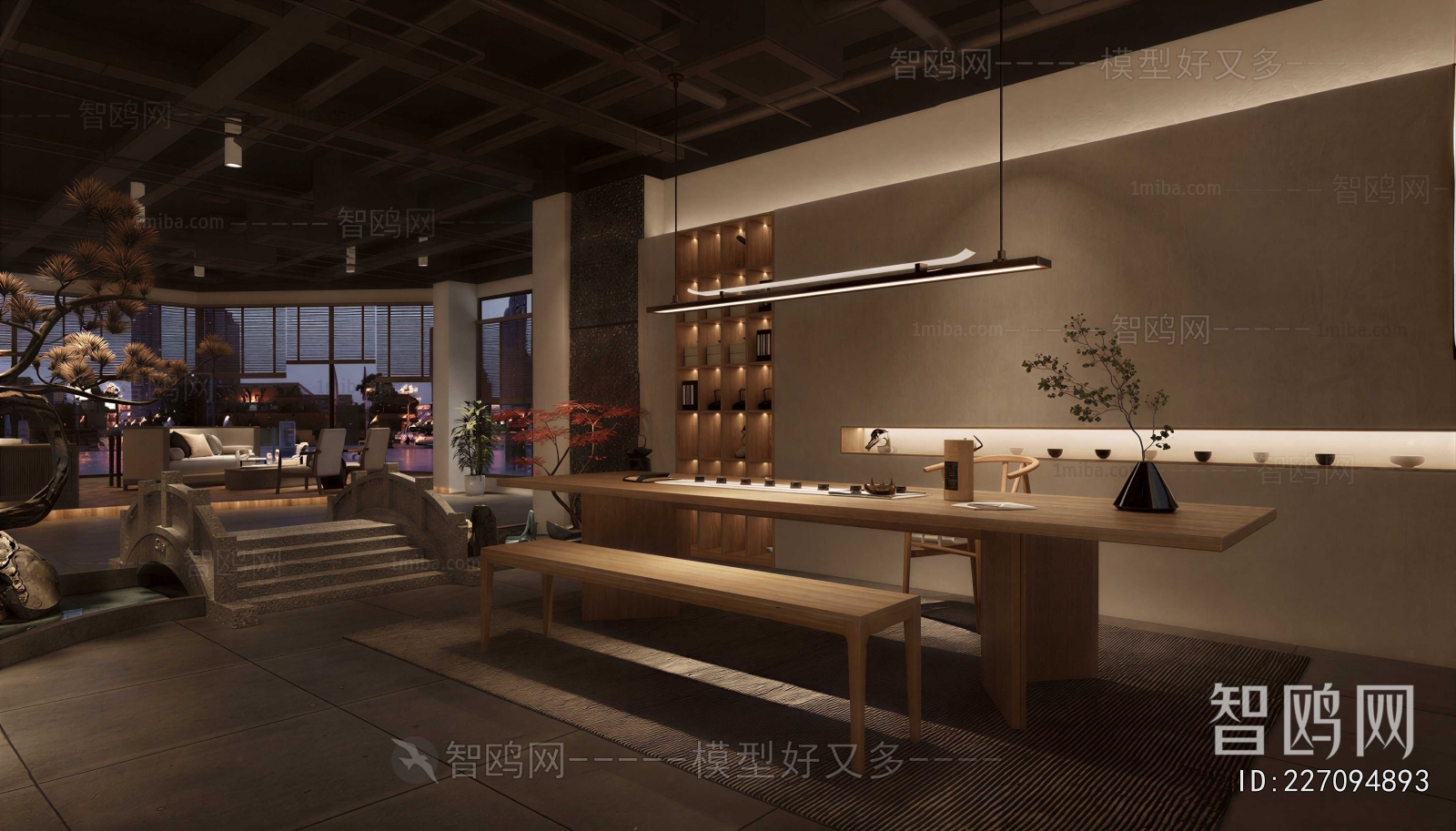 New Chinese Style Club Space