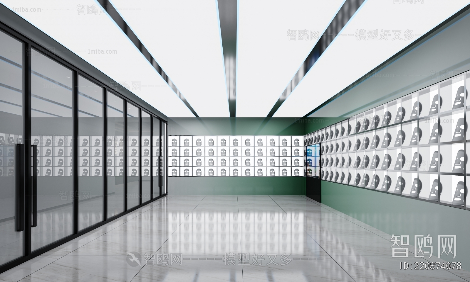 Modern Office Exhibition Hall
