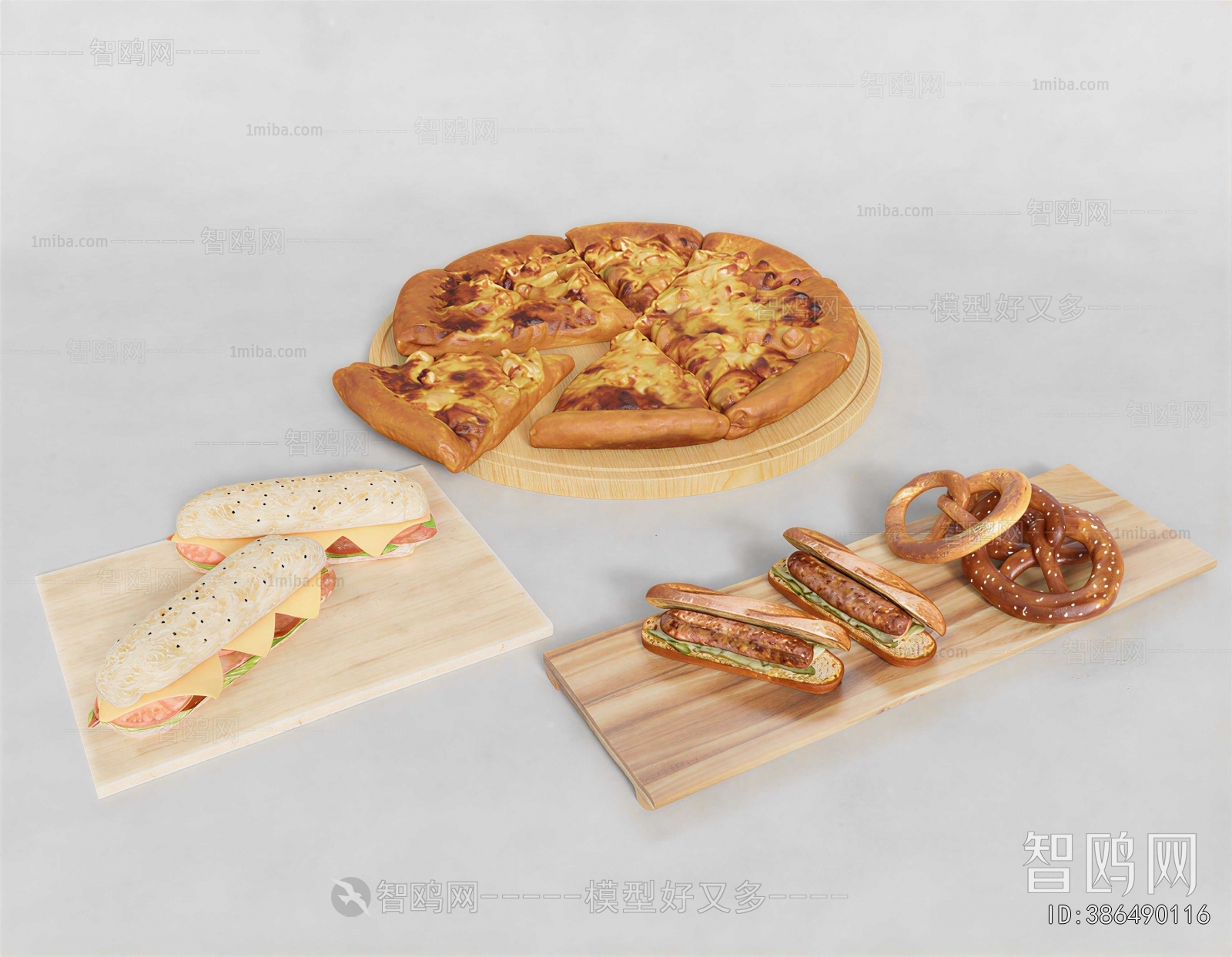 Modern Bread Cake