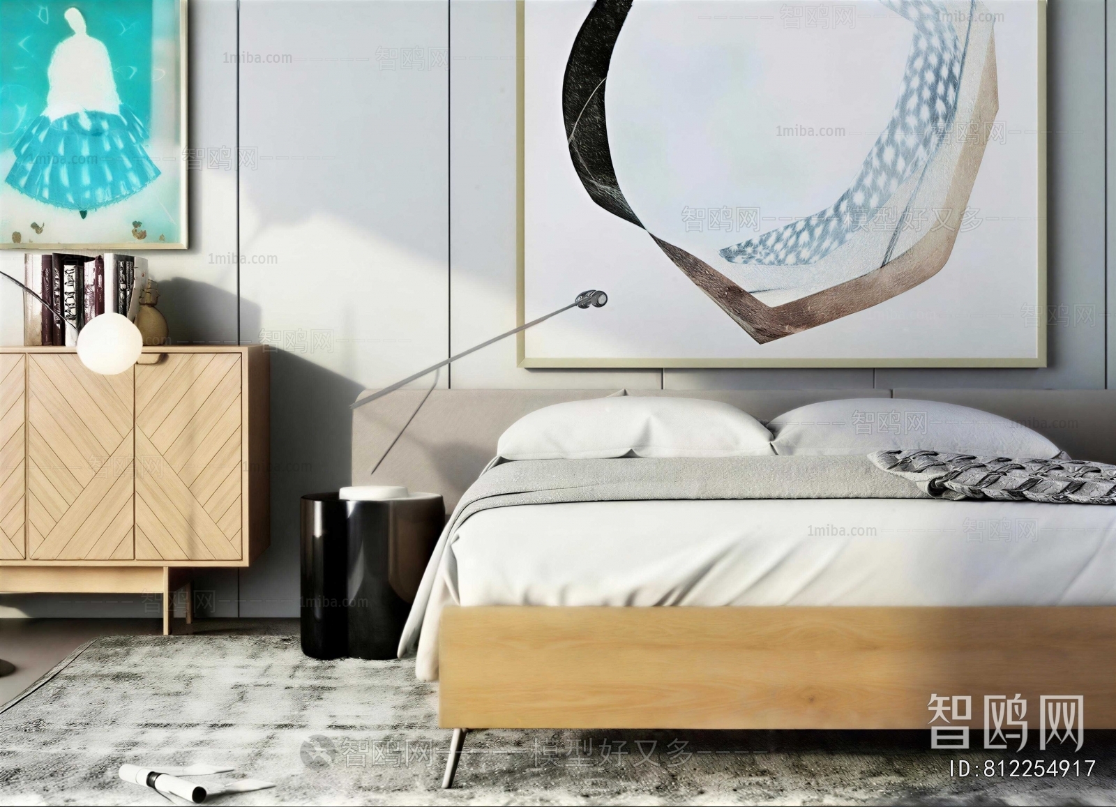 Modern Double Bed