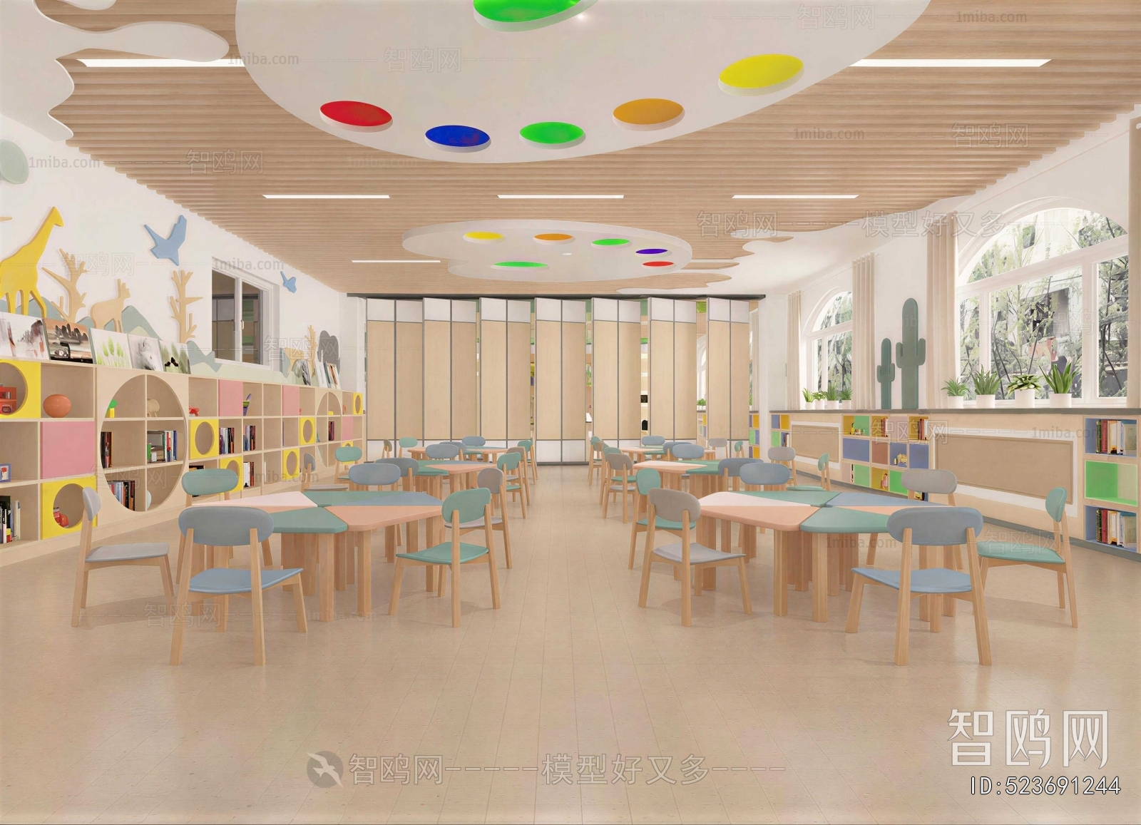 Modern Kindergarten Classrooms