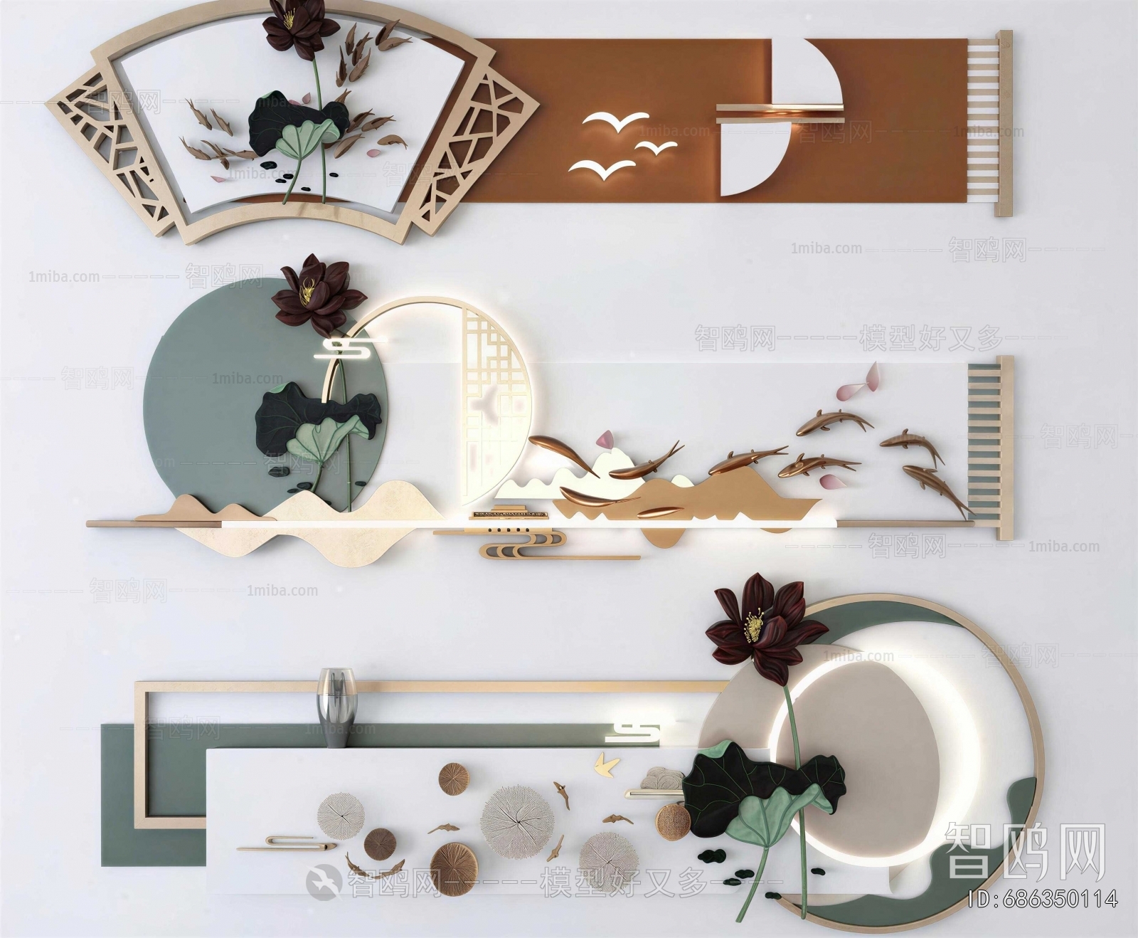 New Chinese Style Wall Decoration