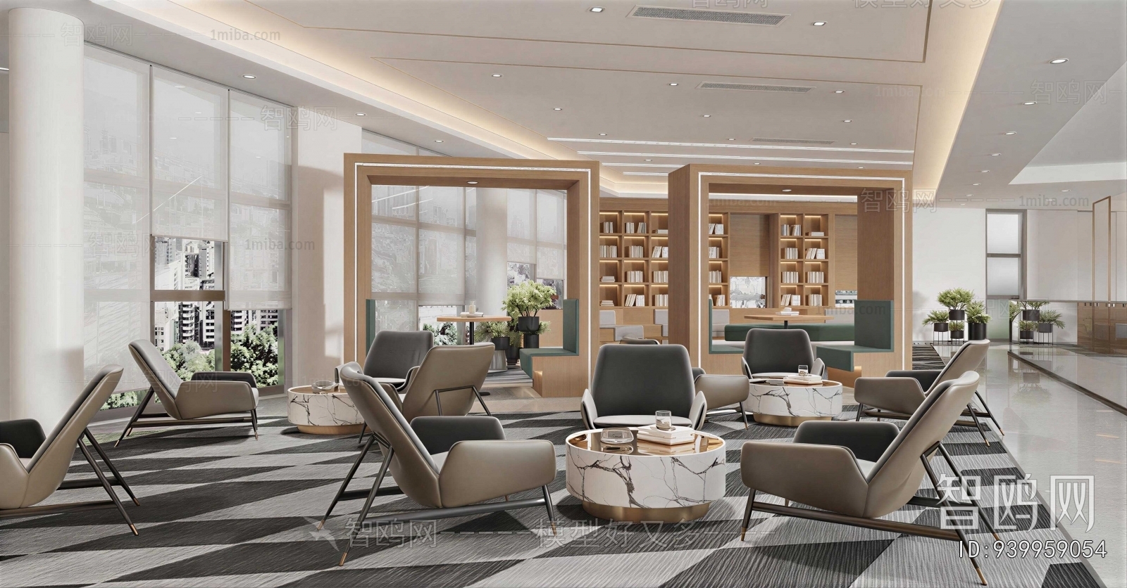Modern Office Rest Area