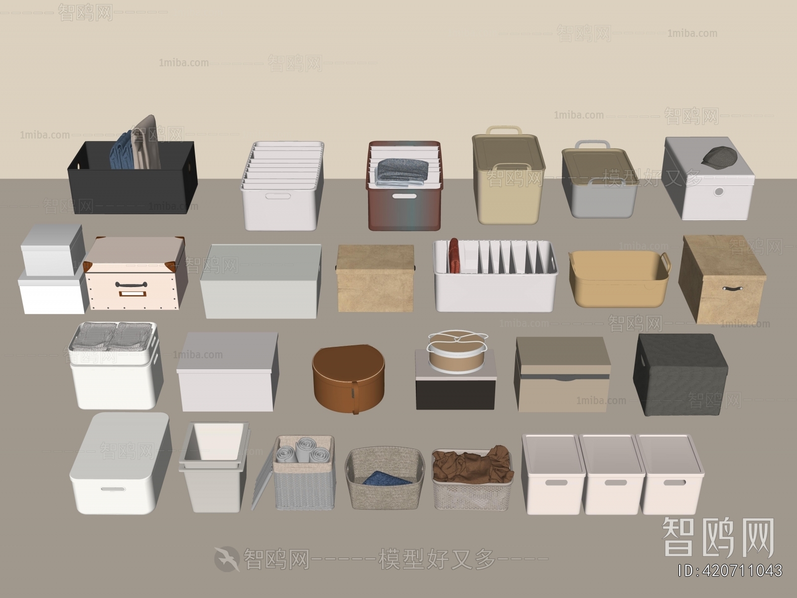Modern Storage Basket