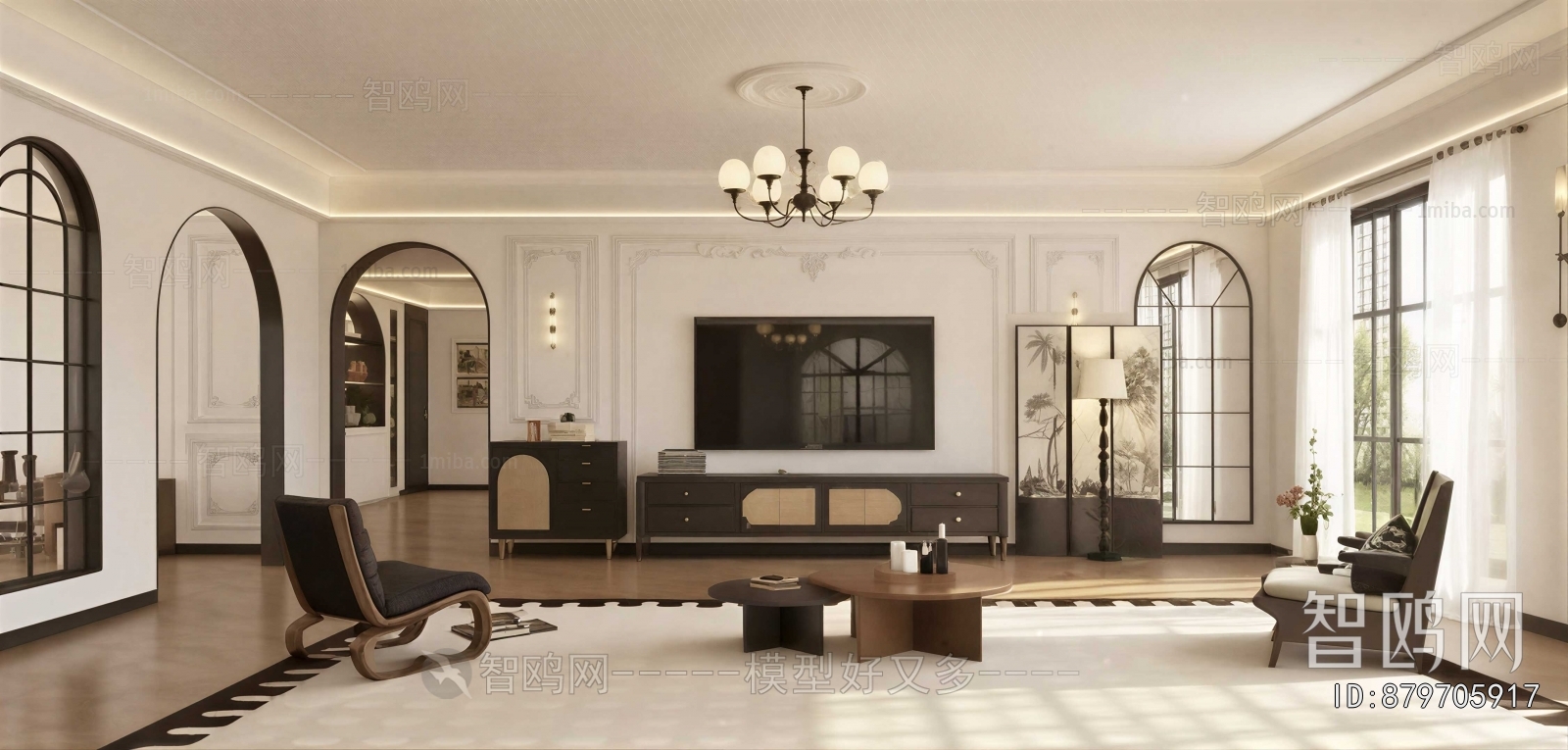 French Style A Living Room