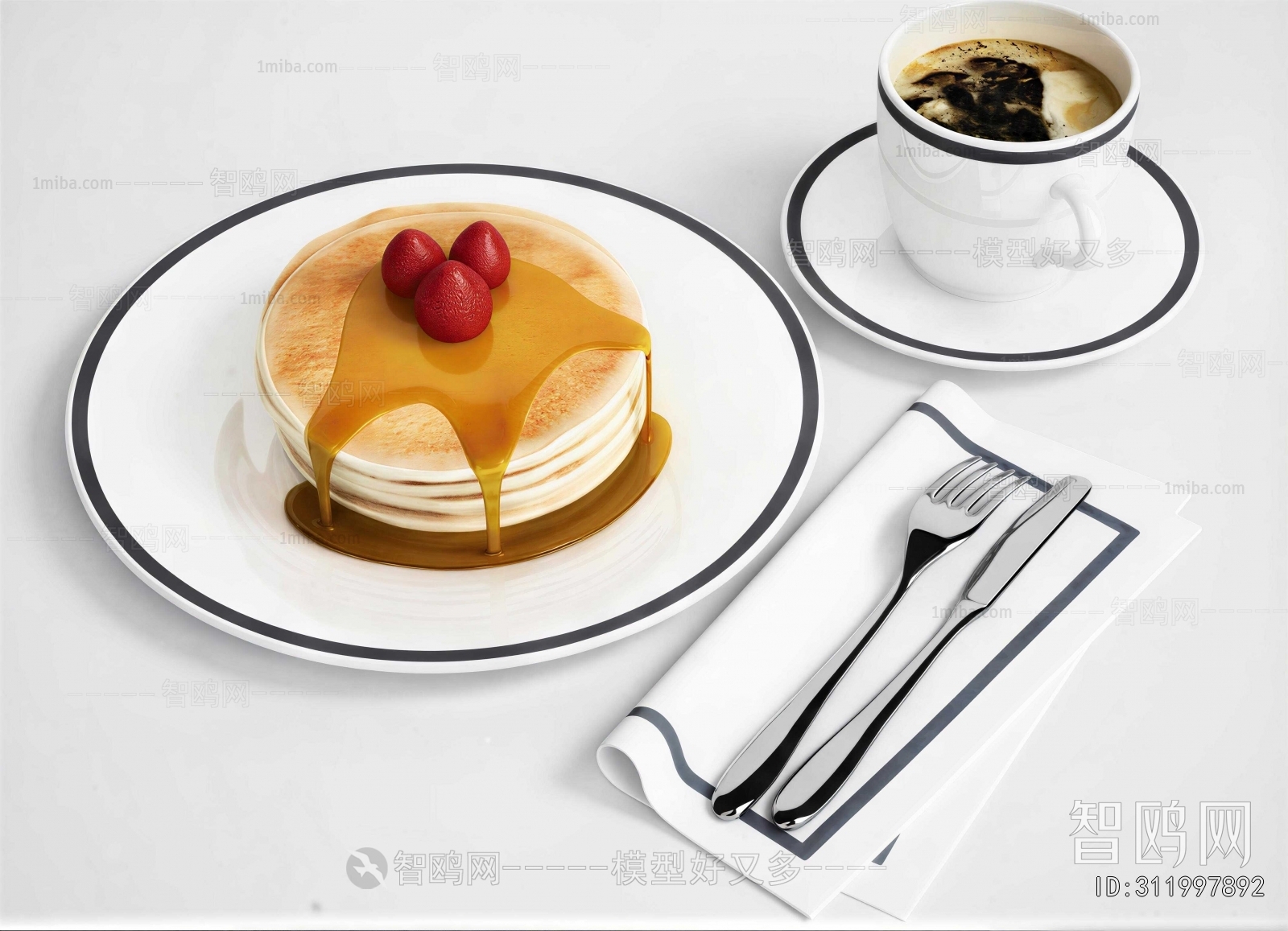 Modern Bread Cake