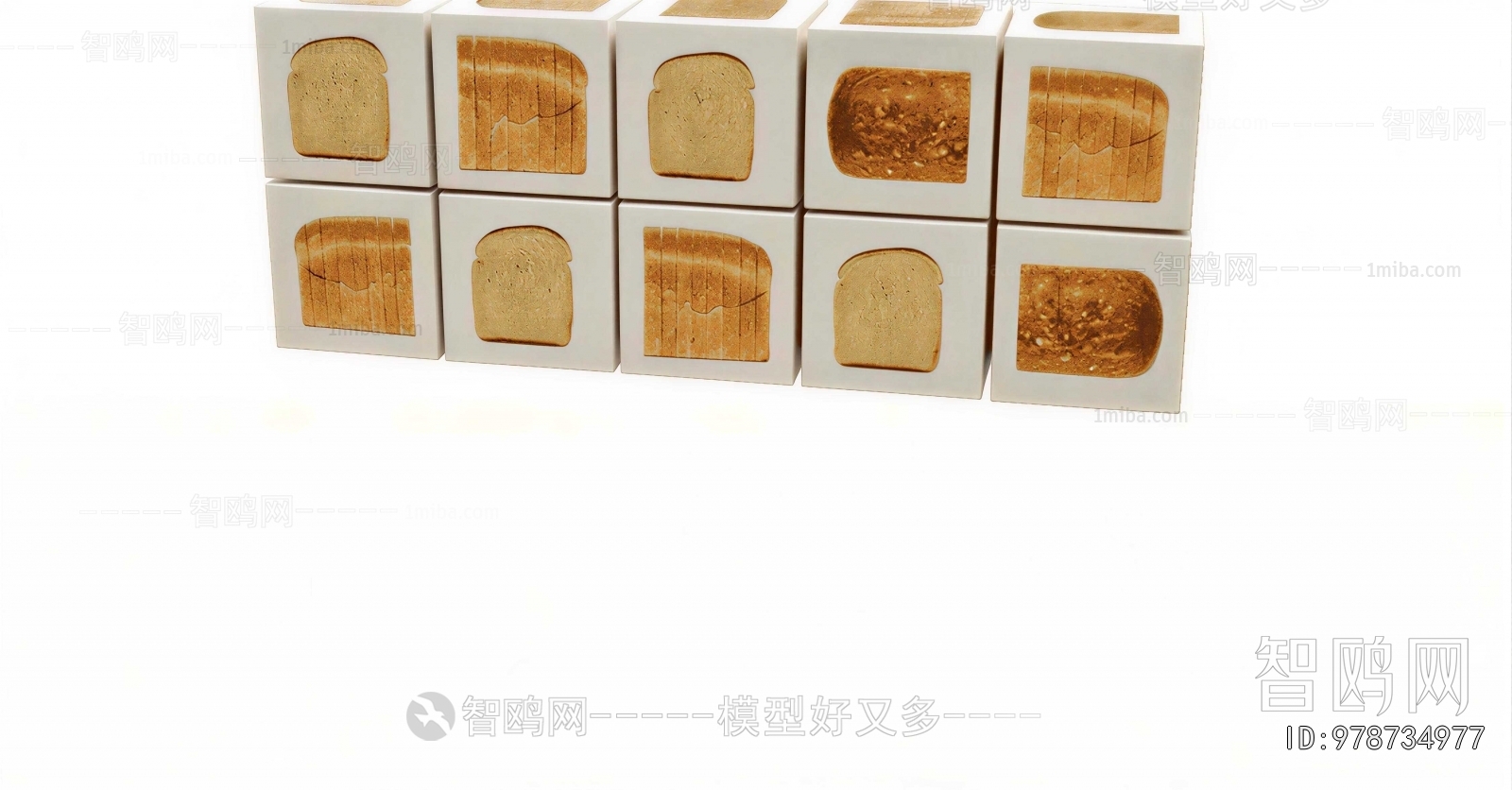 Modern Bread Cake