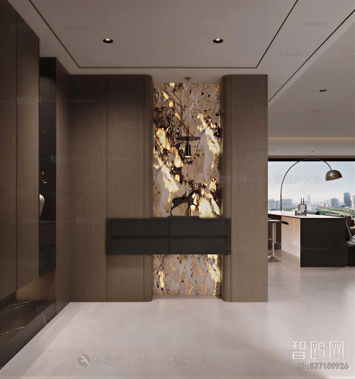 Modern Hallway