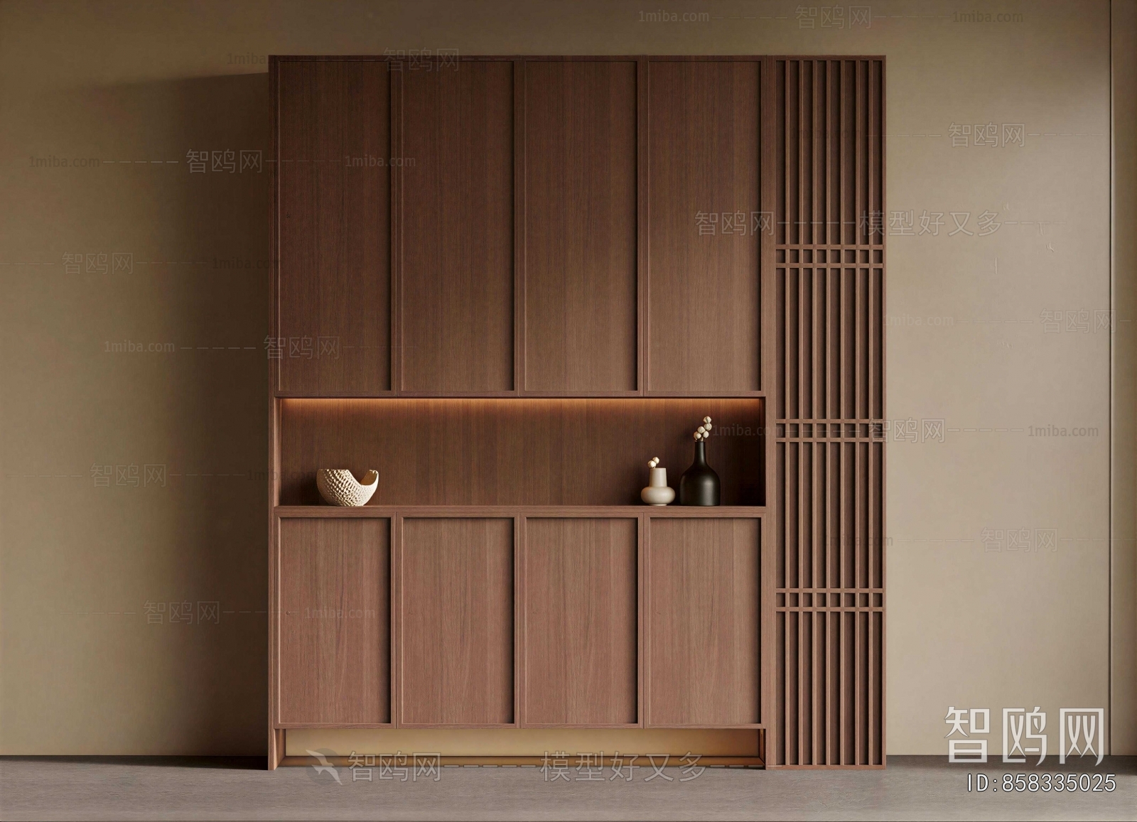 New Chinese Style Shoe Cabinet