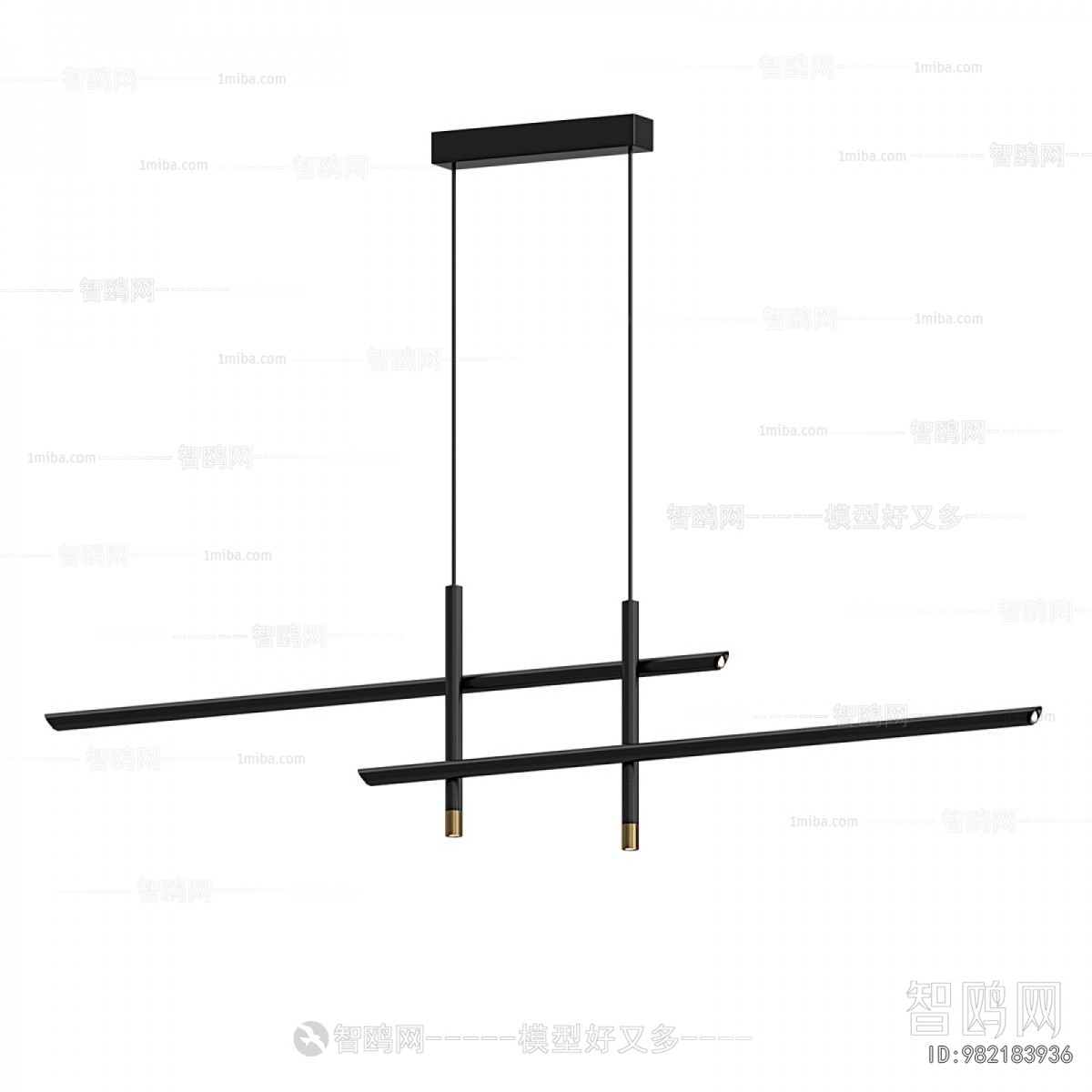 Modern Long Chandelier