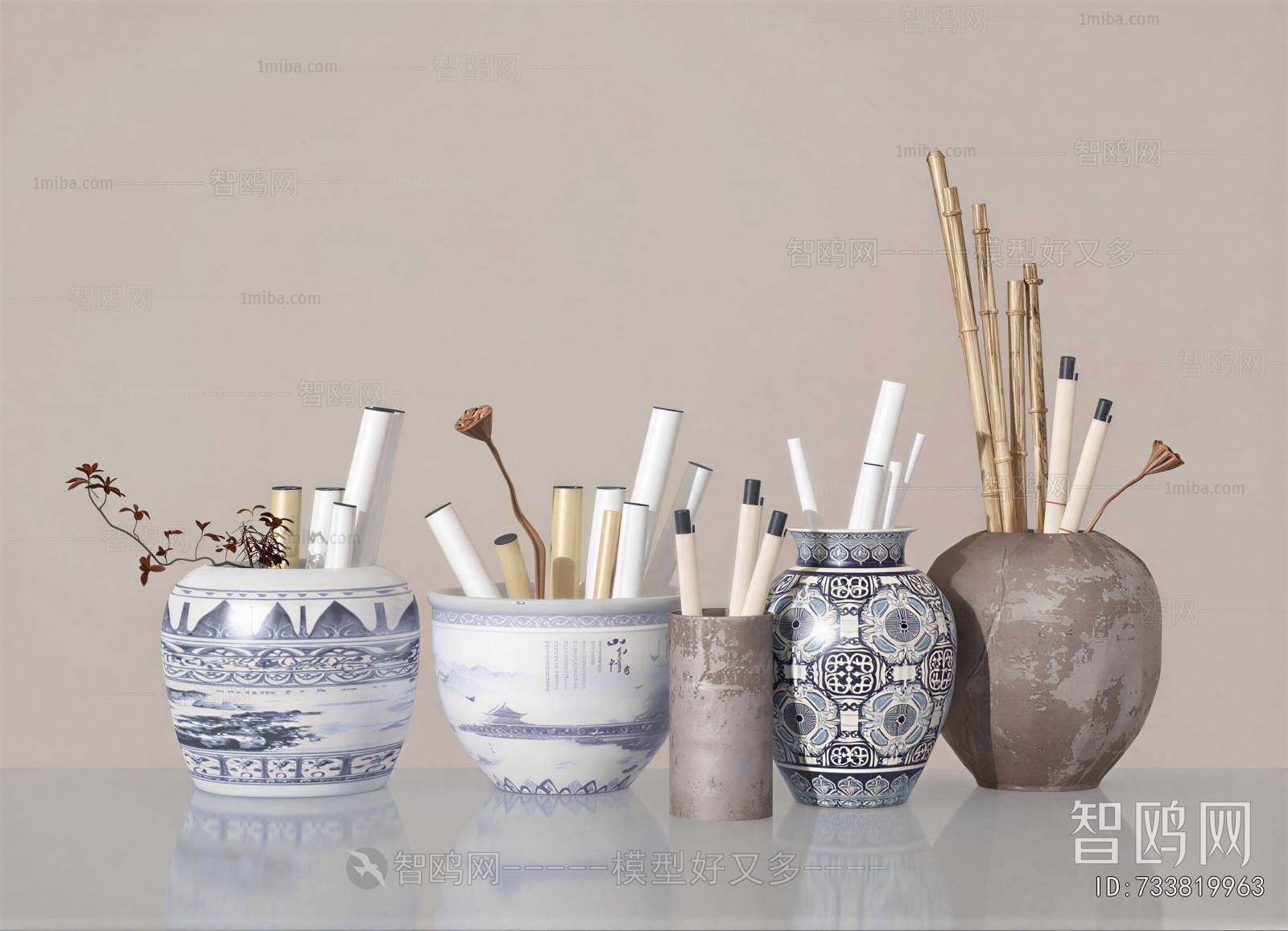 New Chinese Style Decorative Set