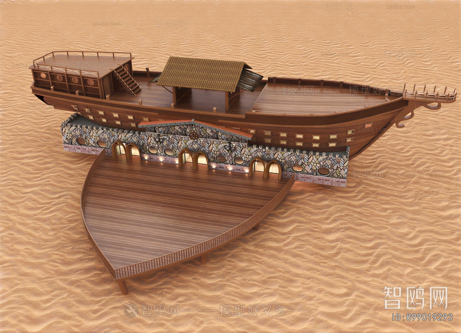 Chinese Style Ship