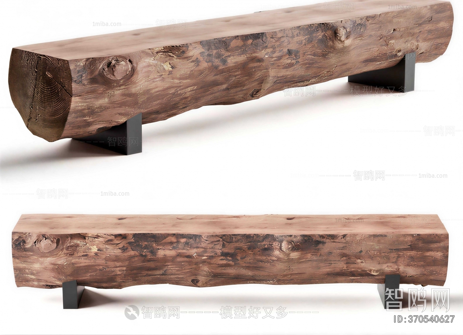 Wabi-sabi Style Bench