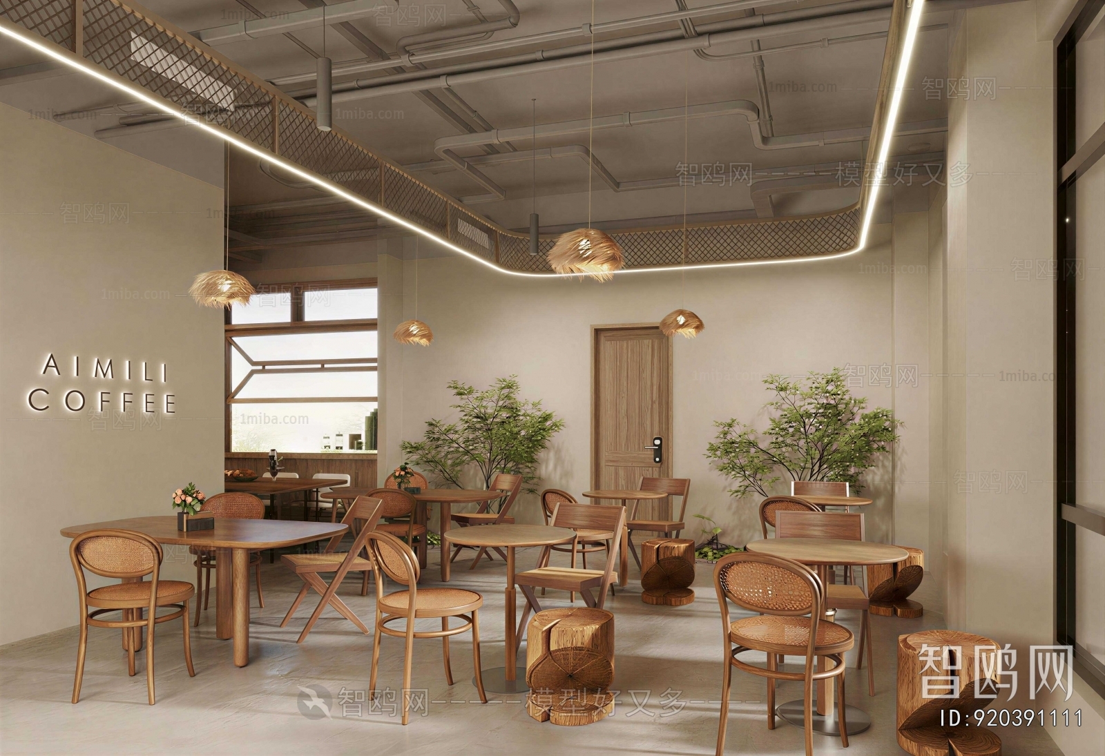 Wabi-sabi Style Cafe