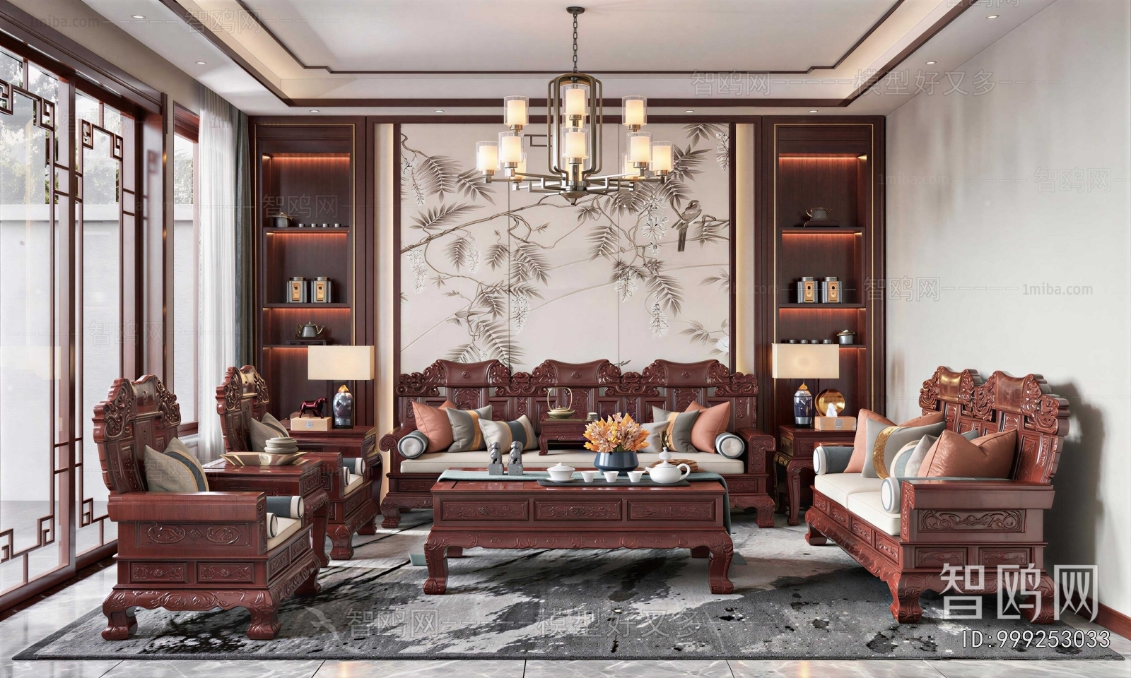 Chinese Style A Living Room