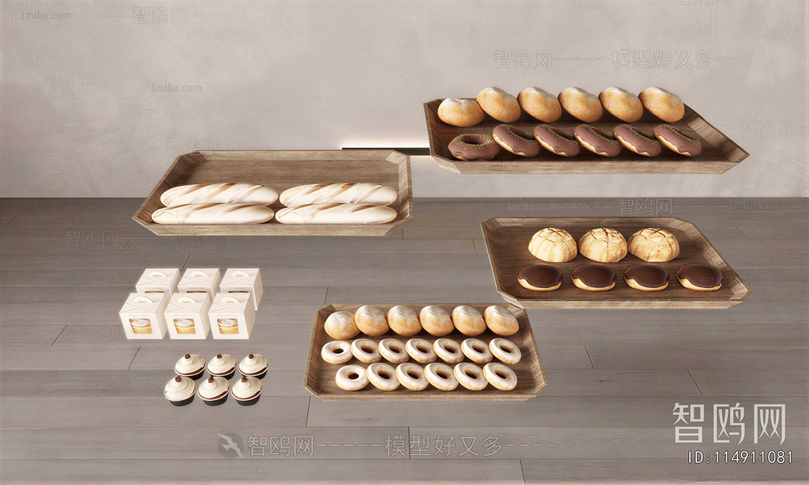 Modern Bread Cake