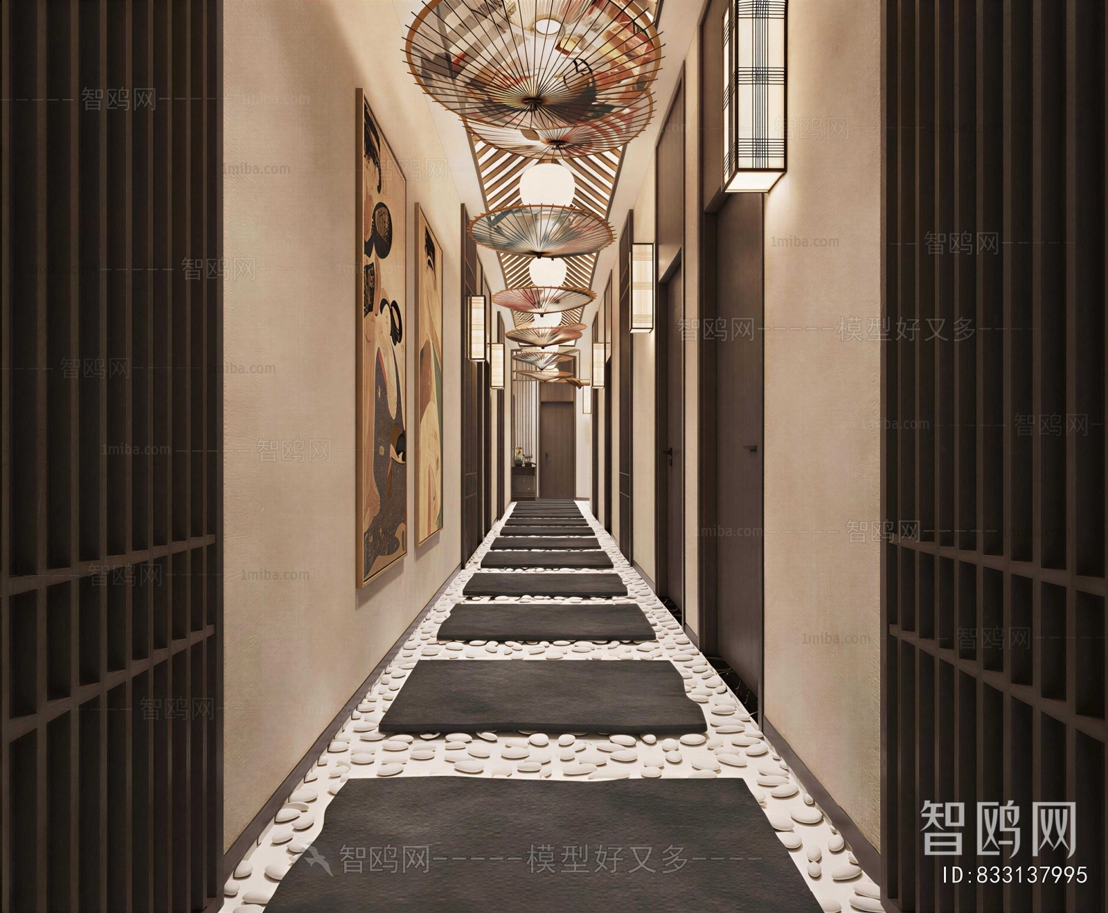 Japanese Style Corridor