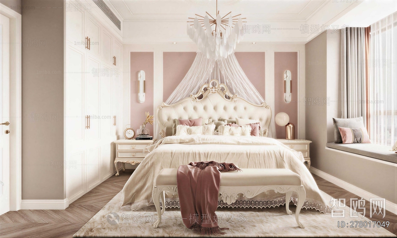 American Style Bedroom