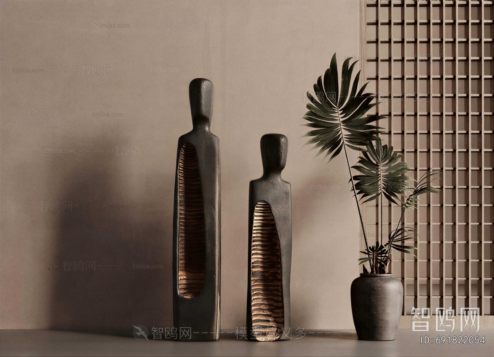 Wabi-sabi Style Sculpture