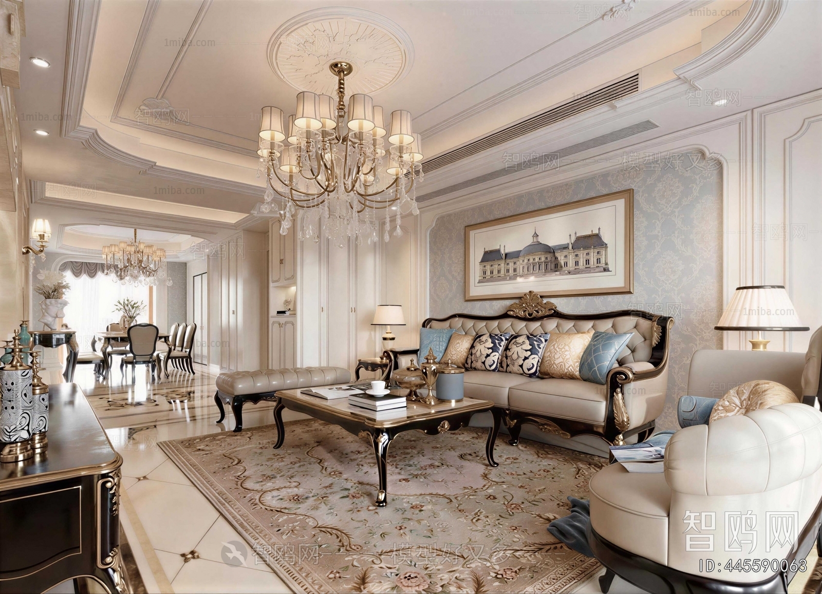 European Style A Living Room