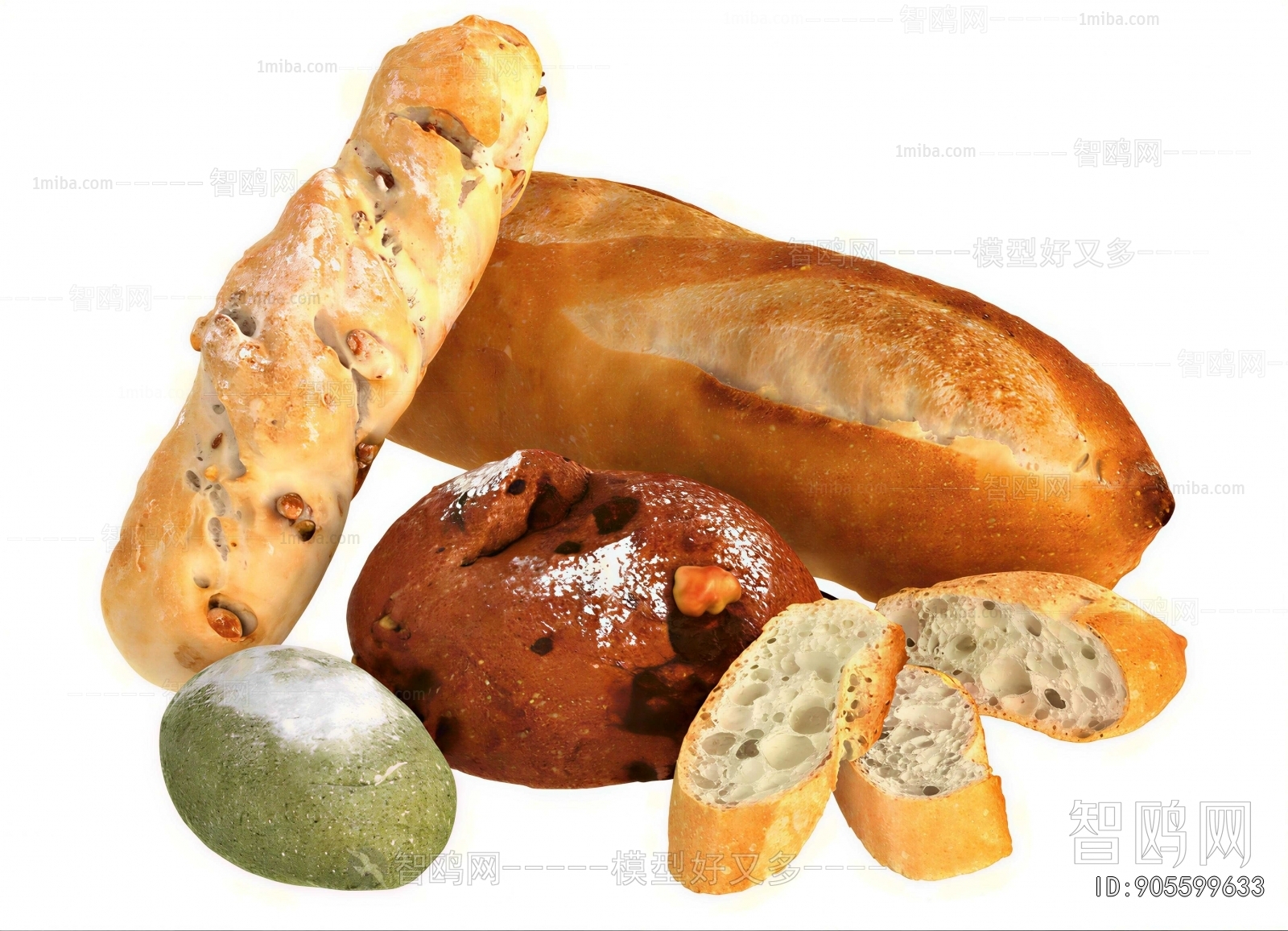 Modern Bread Cake