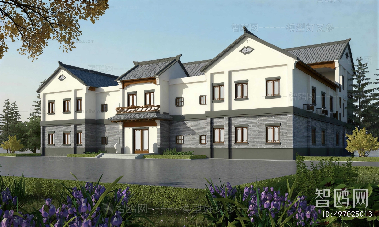New Chinese Style Detached Villa