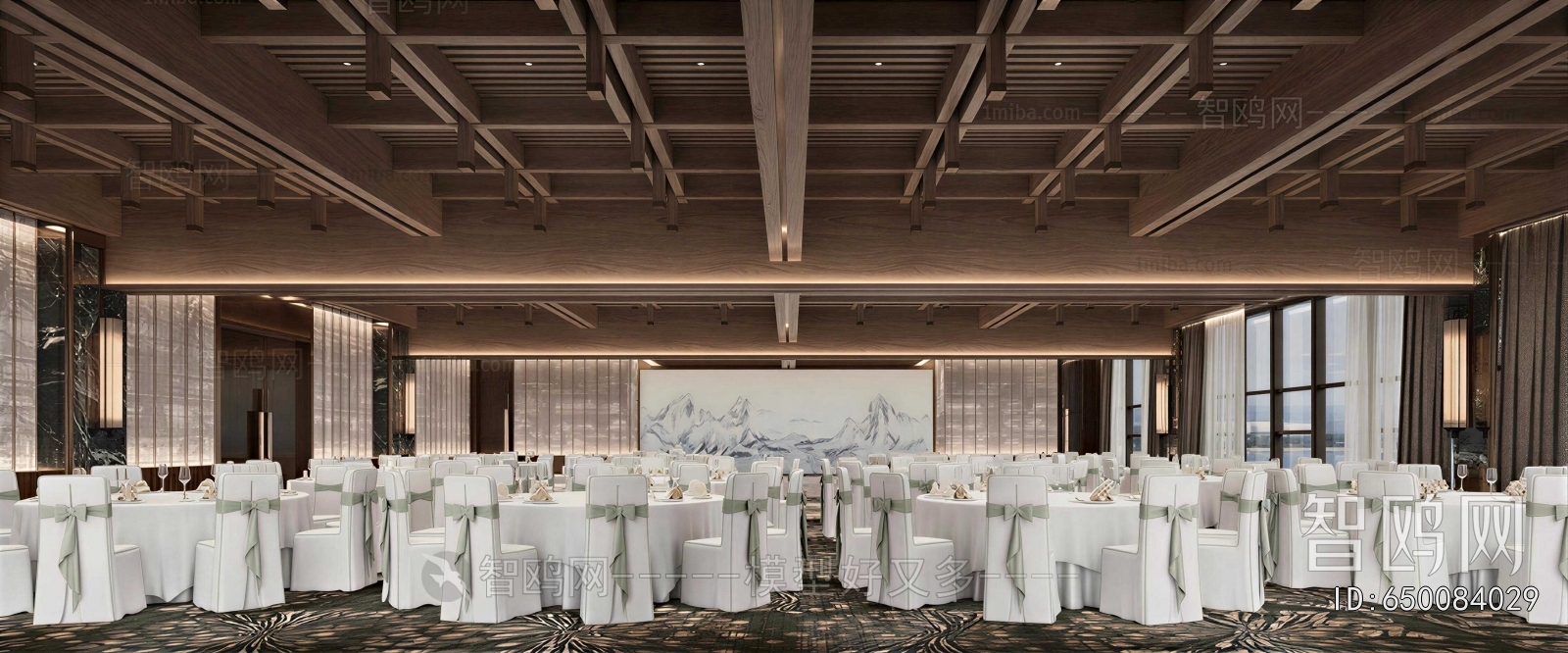 New Chinese Style Banquet Hall