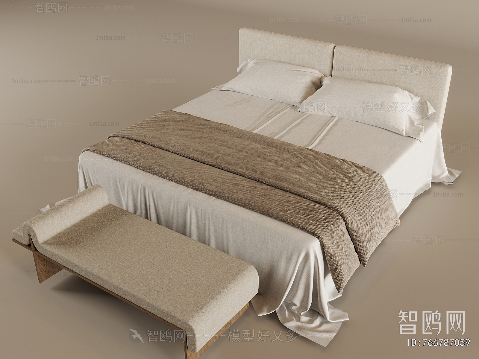 Modern Double Bed
