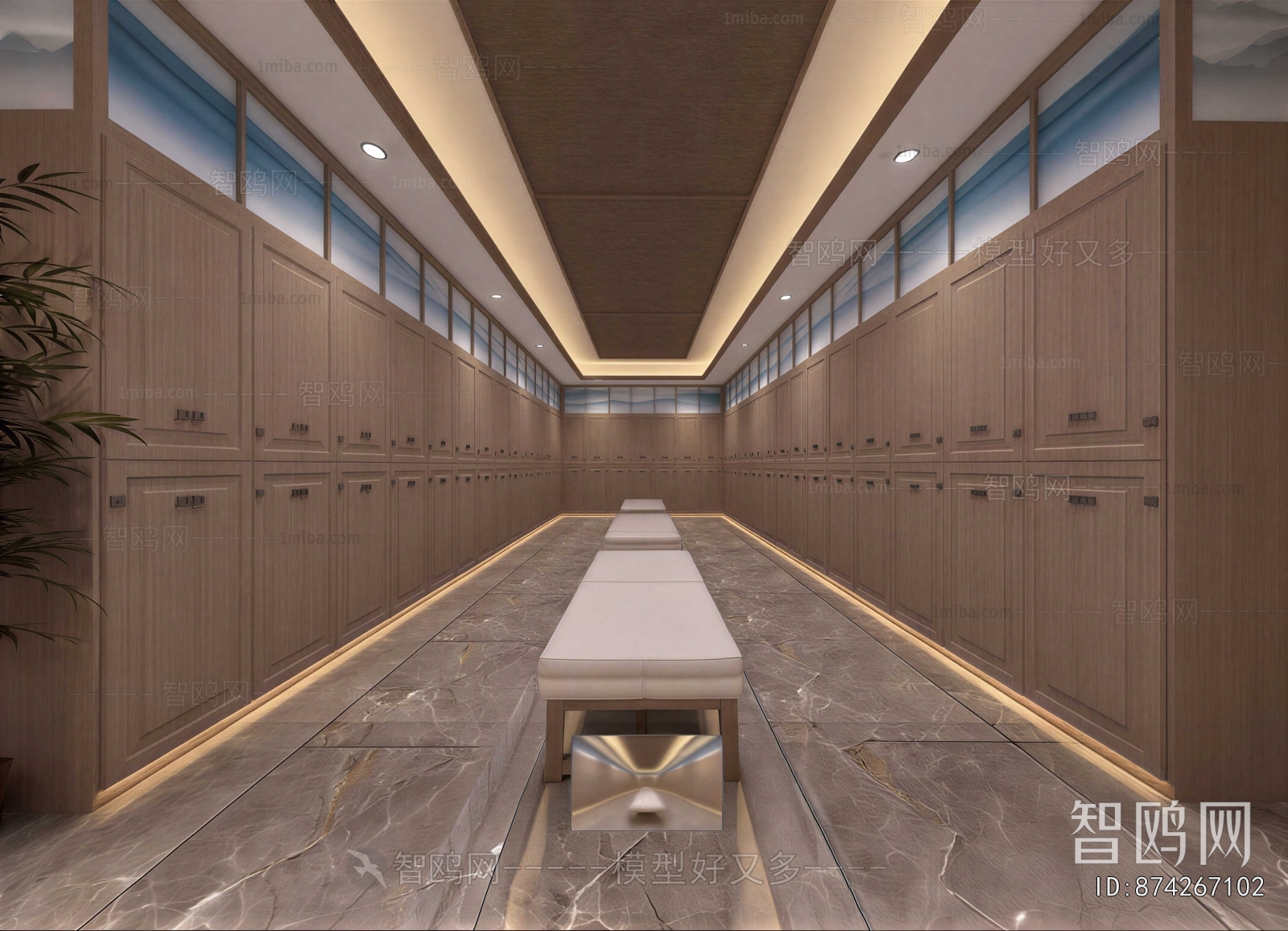 Modern Changing Room