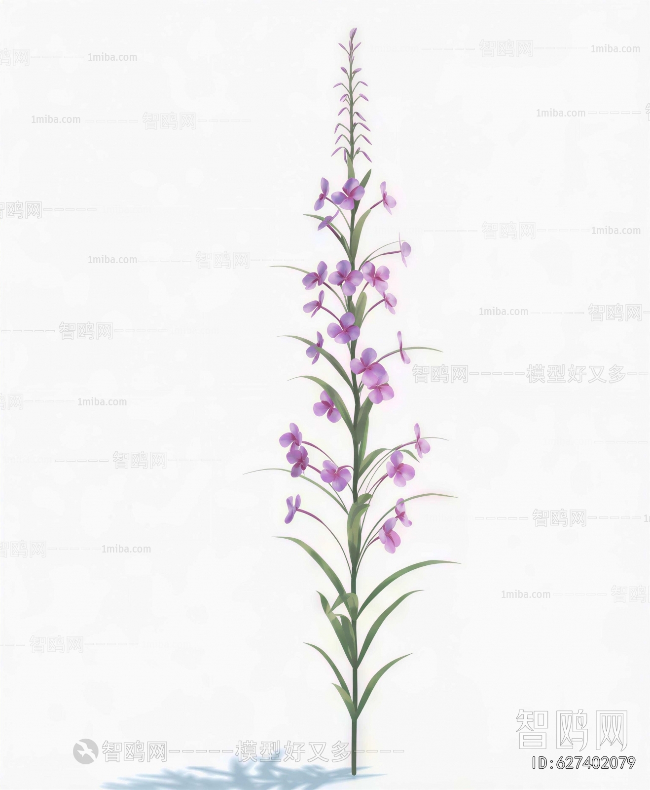 Modern Flowers And Grass